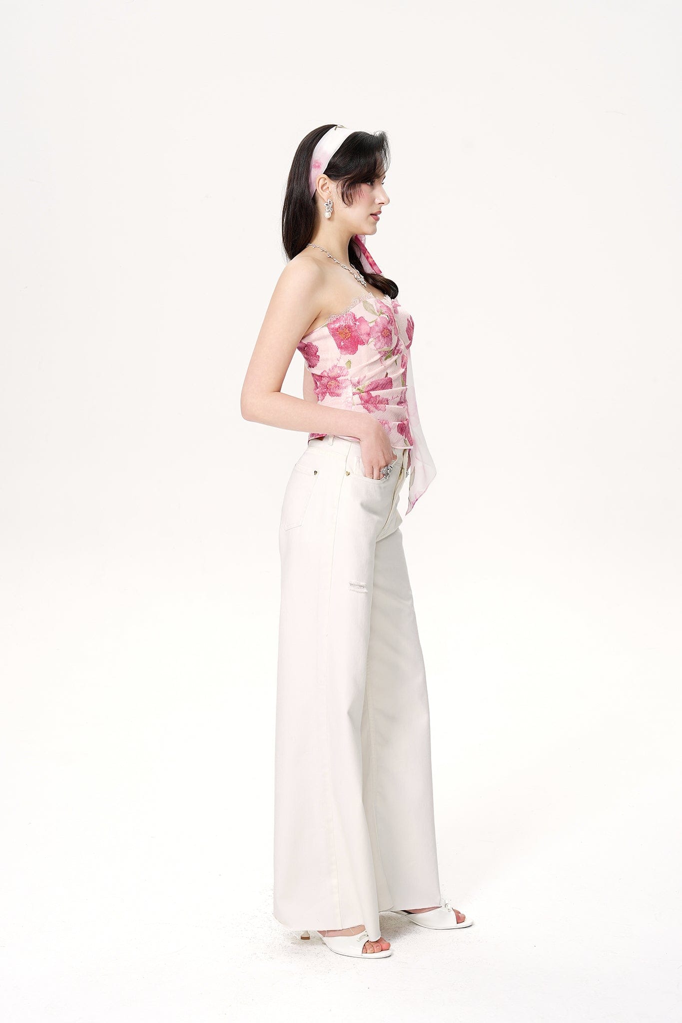 Lilly Top (Pink) made by Nana Jacqueline