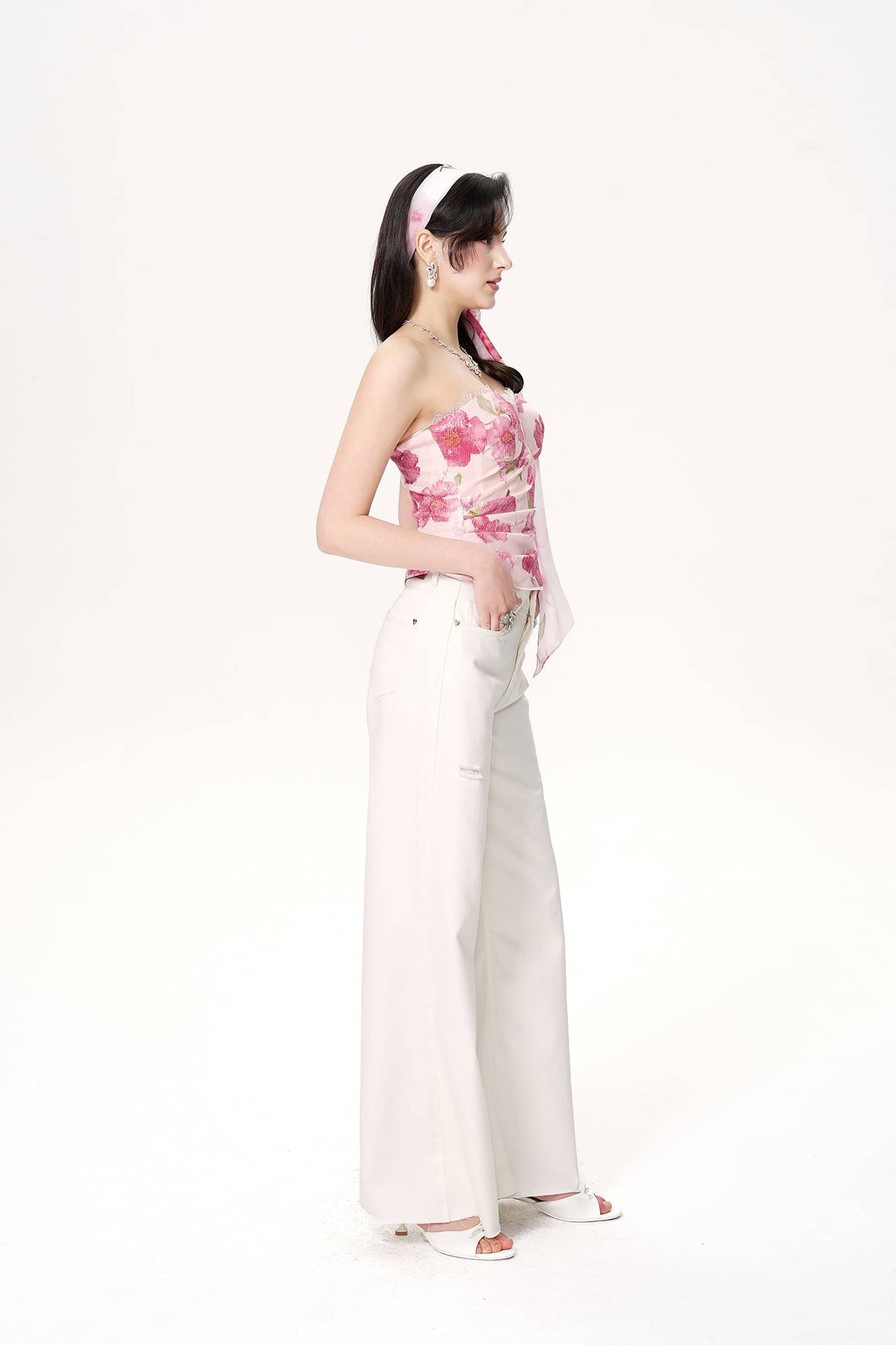 Lilly Top (Pink) made by Nana Jacqueline