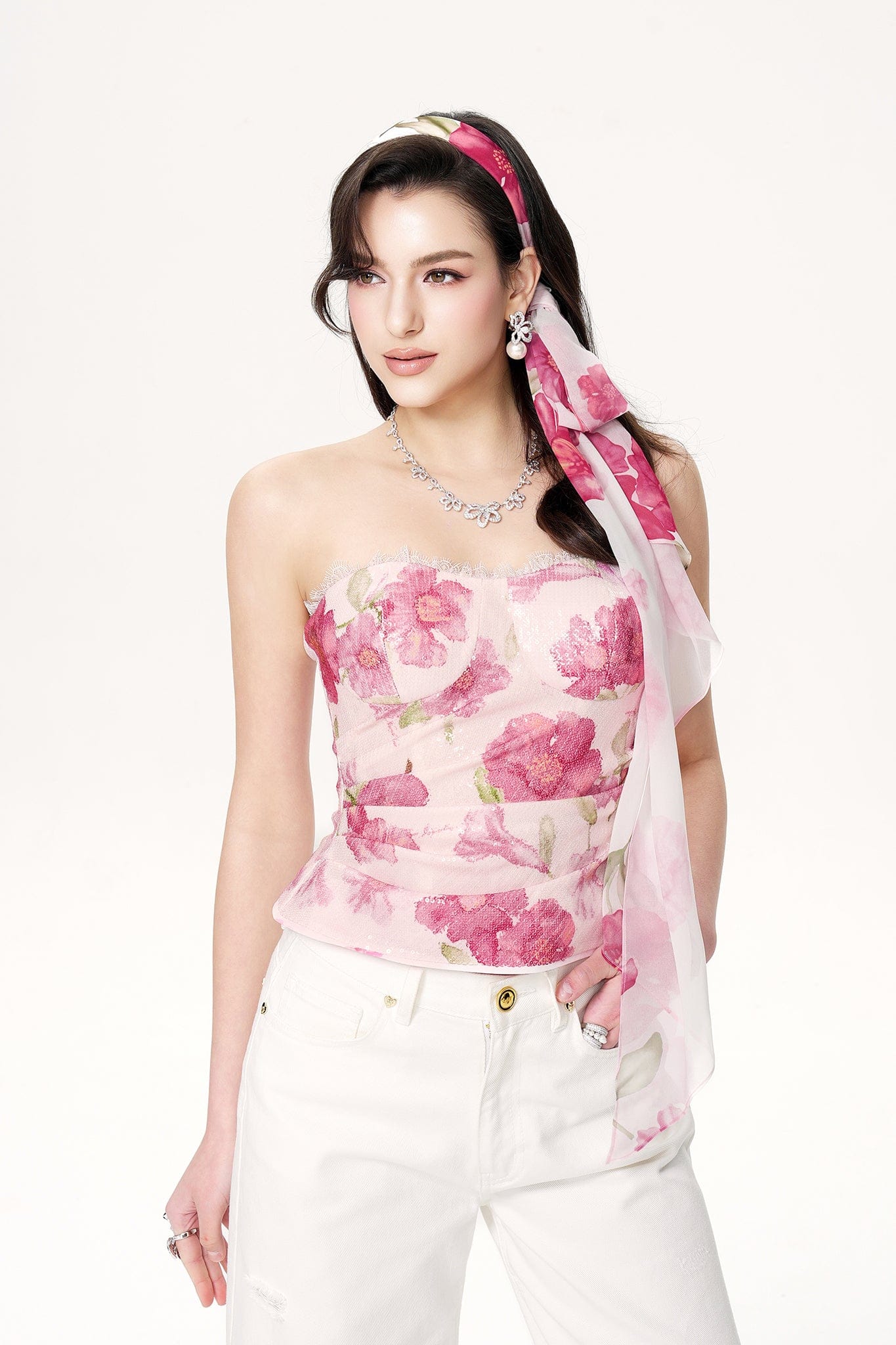 Lilly Top (Pink) made by Nana Jacqueline