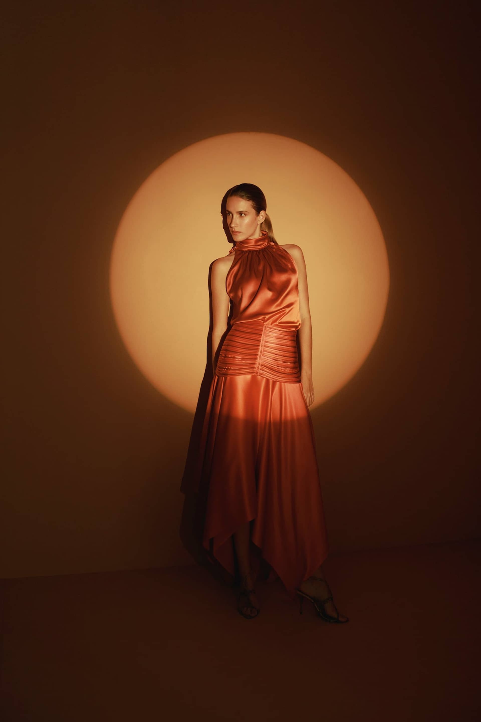 Erden Hand-Dyed Silk Skirt made by Francesca Miranda