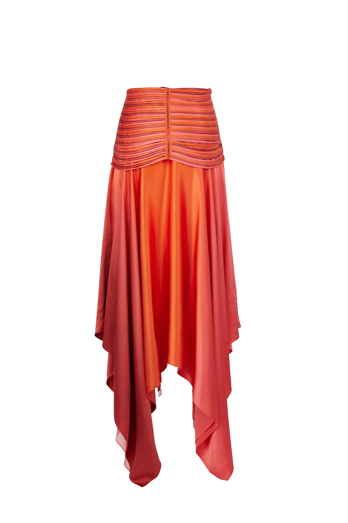 Erden Hand-Dyed Silk Skirt made by Francesca Miranda