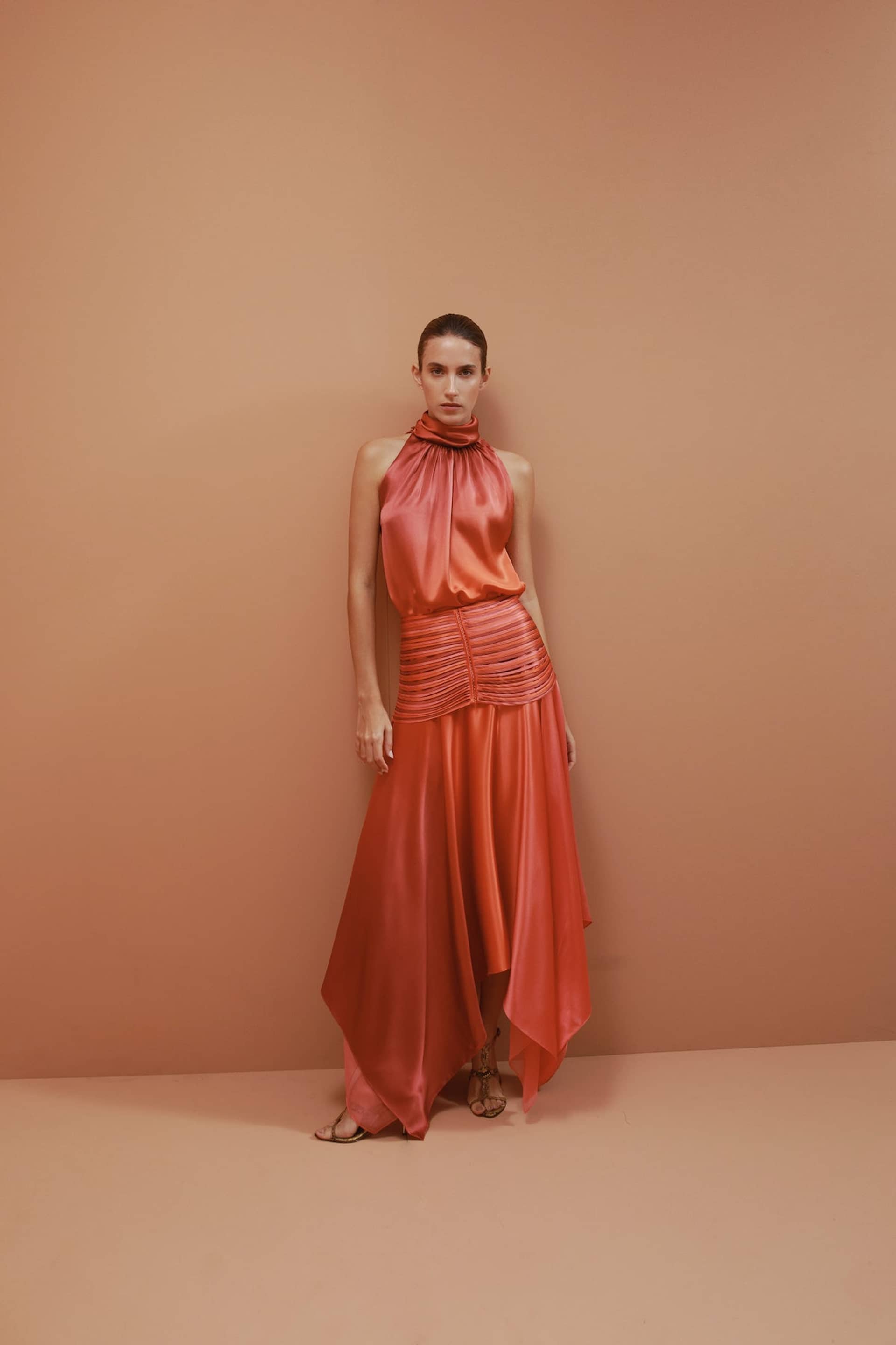 Erden Hand-Dyed Silk Skirt made by Francesca Miranda