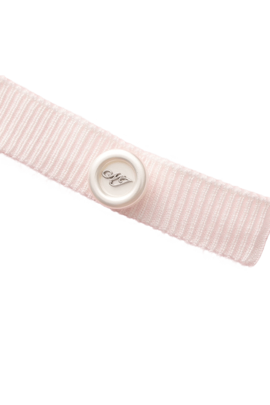 Millie Fold-Over Waistband Pink Knit Shorts made by Nana Jacqueline