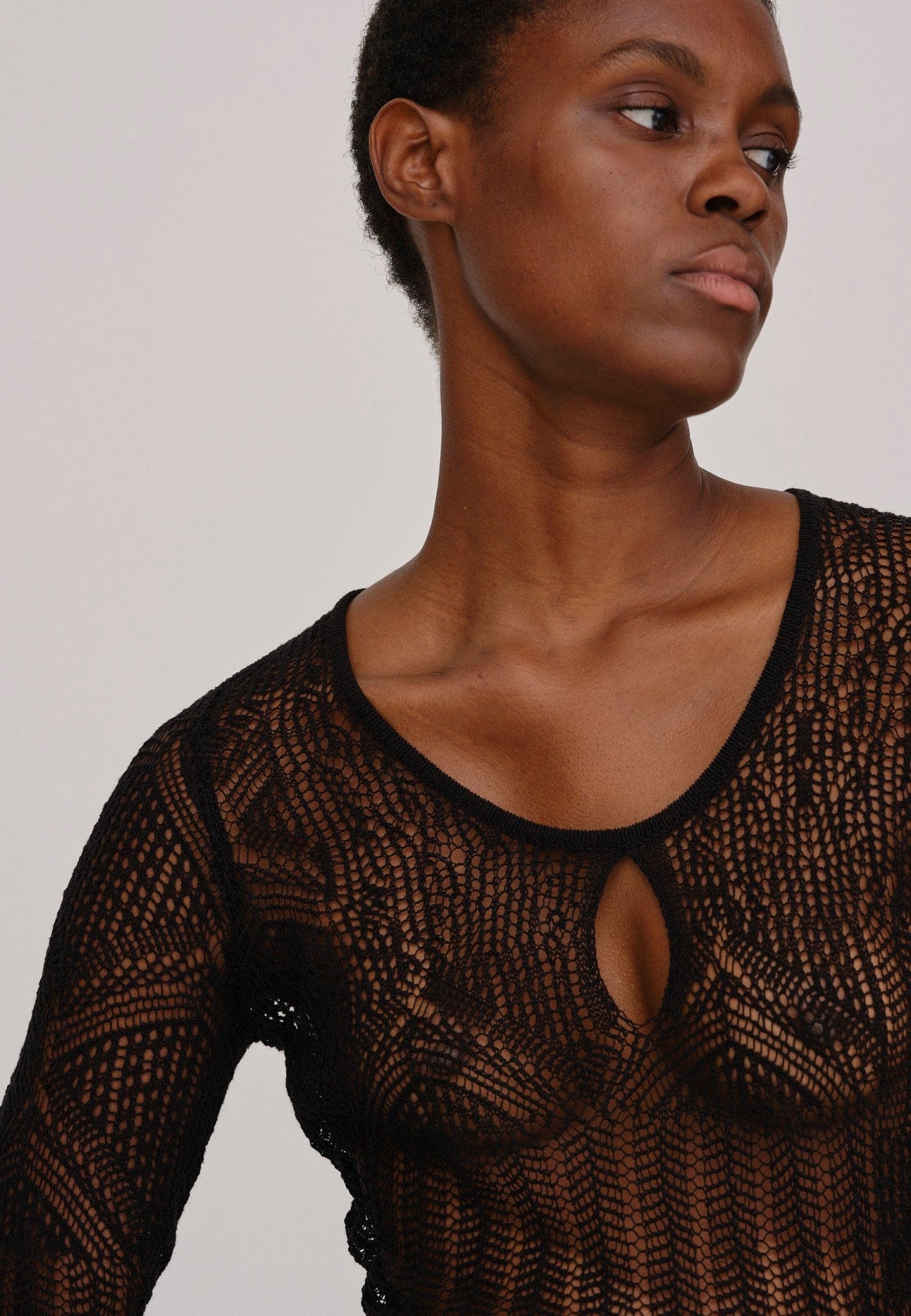 Club Knit dress - Black made by HERSKIND