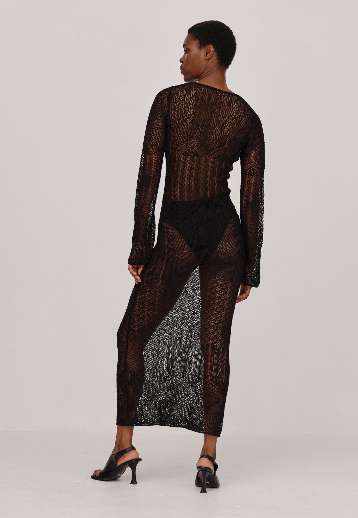 Club Knit dress - Black made by HERSKIND