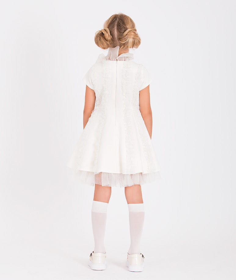 Shimmering Bow Dress made by Mama Luma