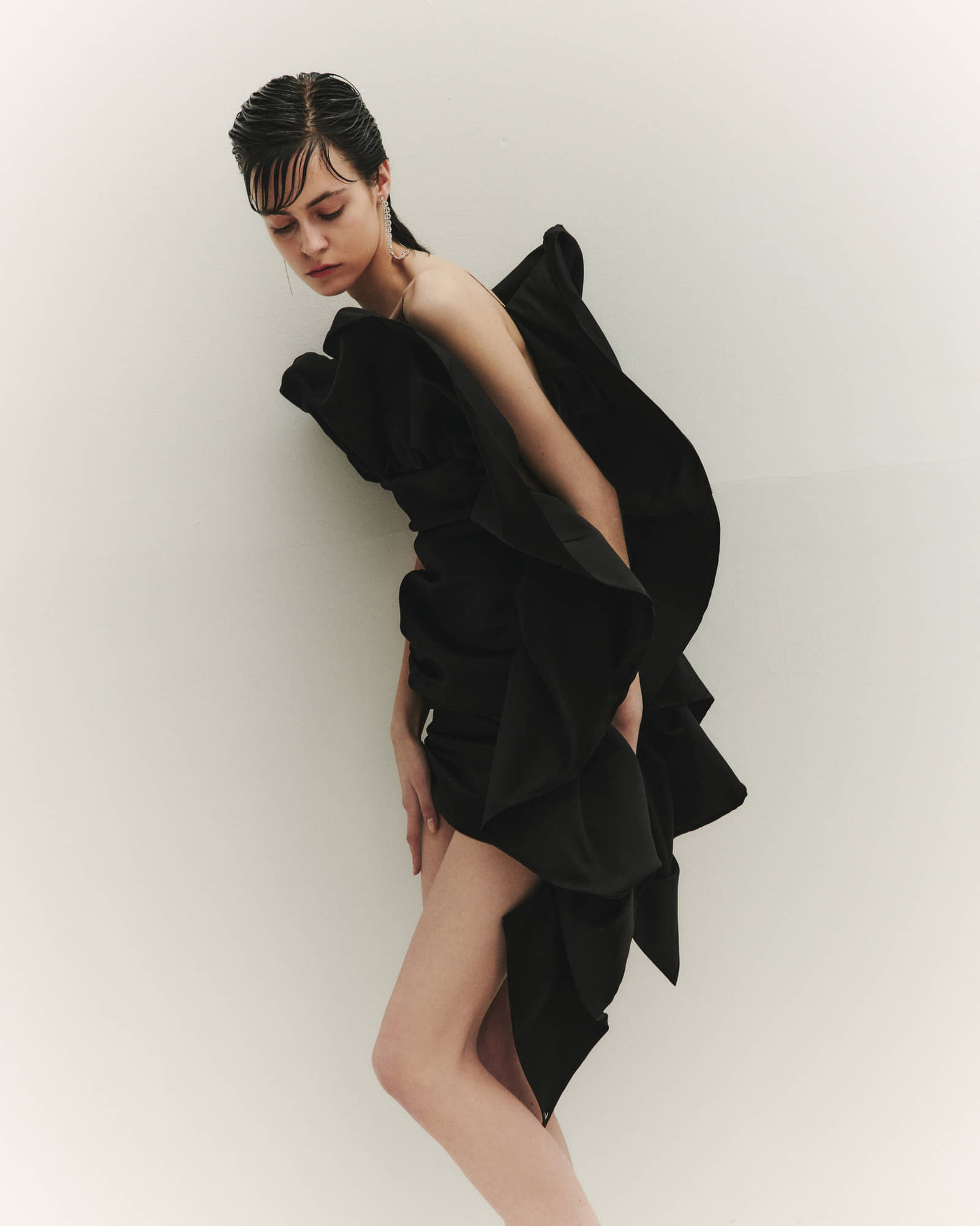 La Ruff Silk Dress made by Wiktoria Frankowska