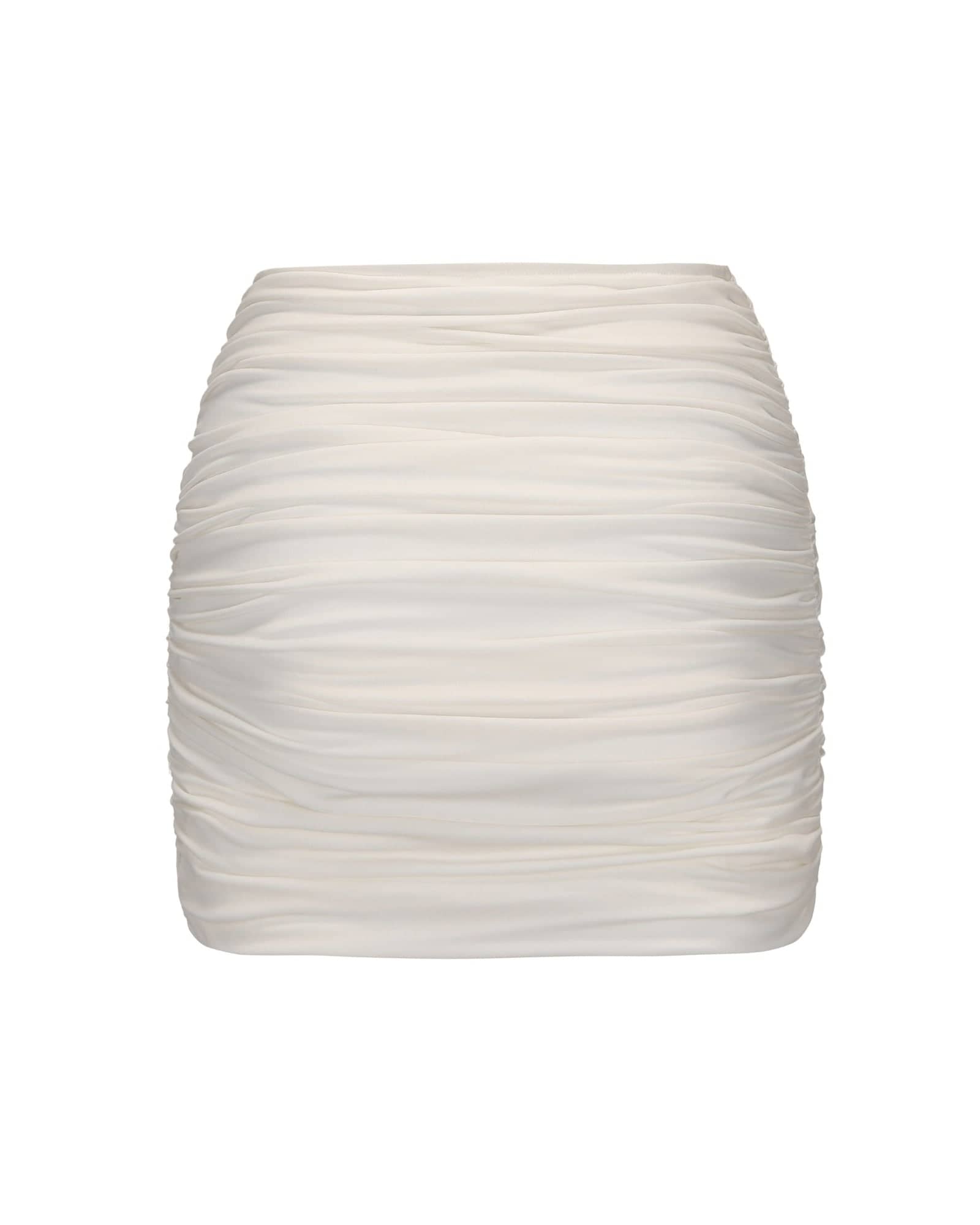 Liu Skirt (White) made by Nana Jacqueline