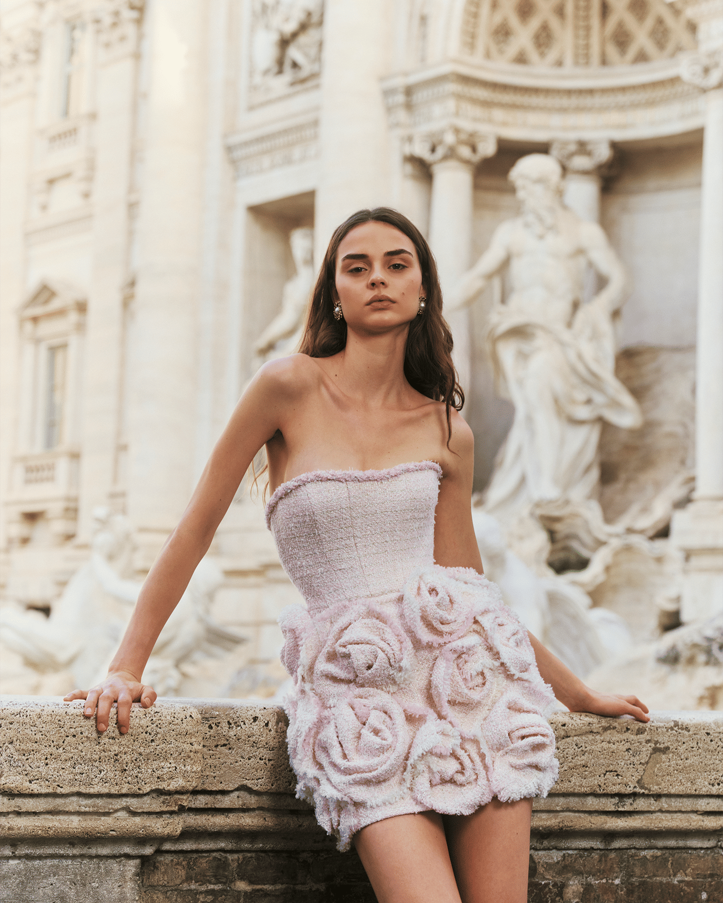 Zinnia Tweed made by YVON