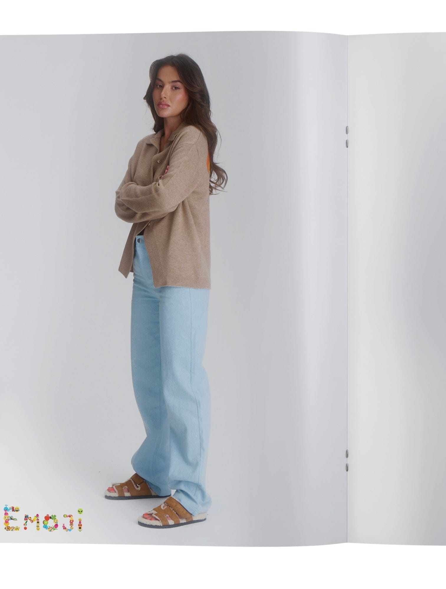 Heart in Flames Cashmere made by CLOEYS