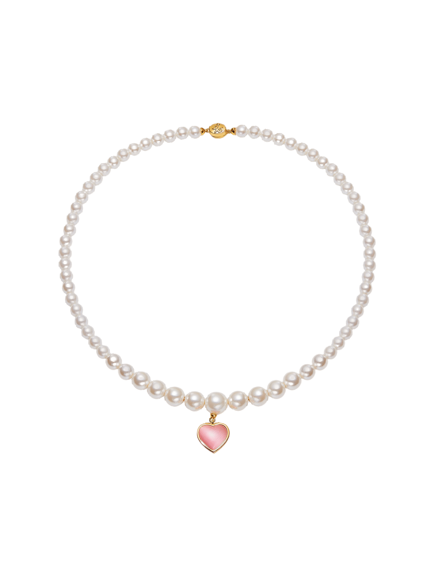 Lisette Heart Necklace made by Nana Jacqueline