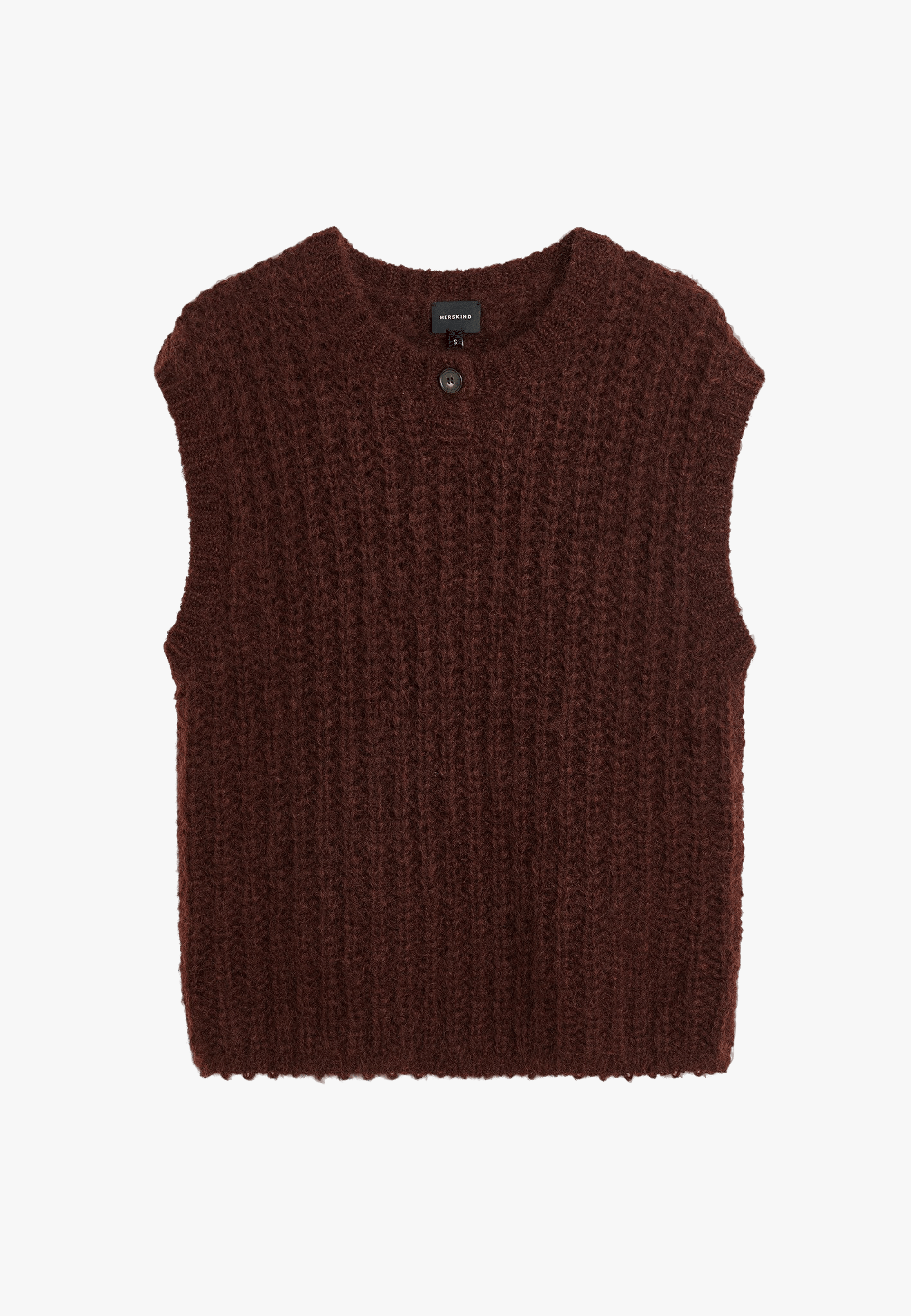 Sonny Knit Top - Oxblood made by HERSKIND