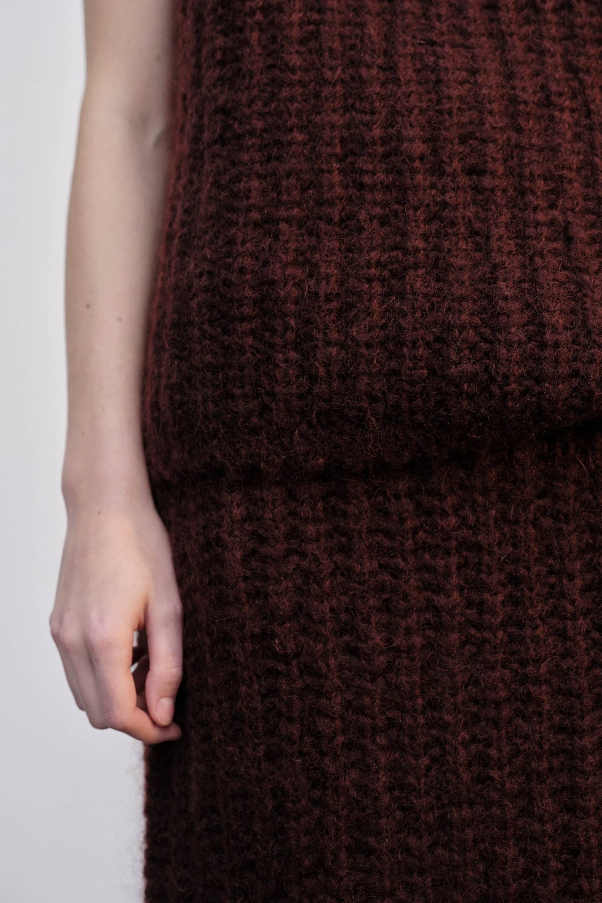 Sonny Knit Top - Oxblood made by HERSKIND
