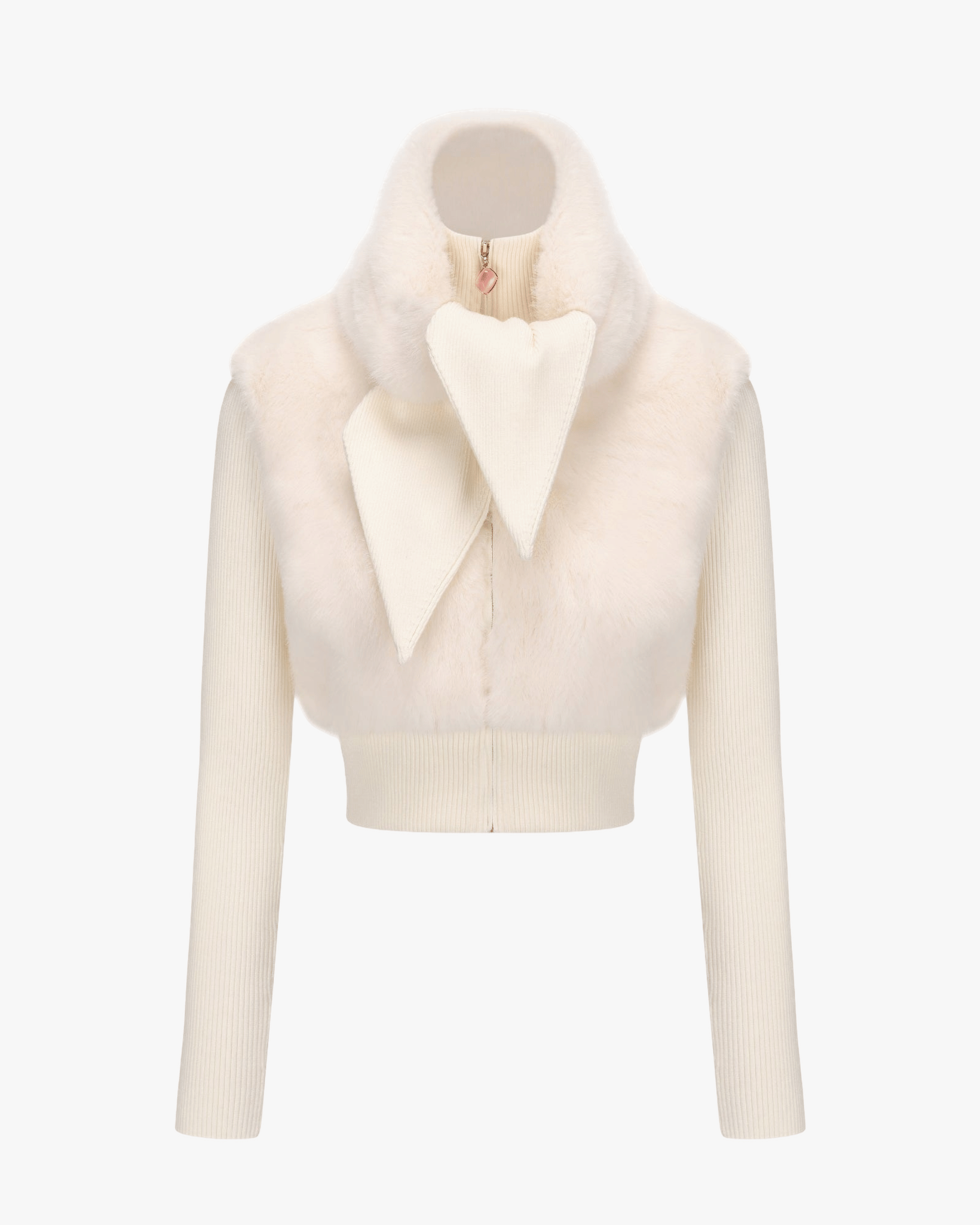 Hailey Knit Jacket (White) made by Nana Jacqueline