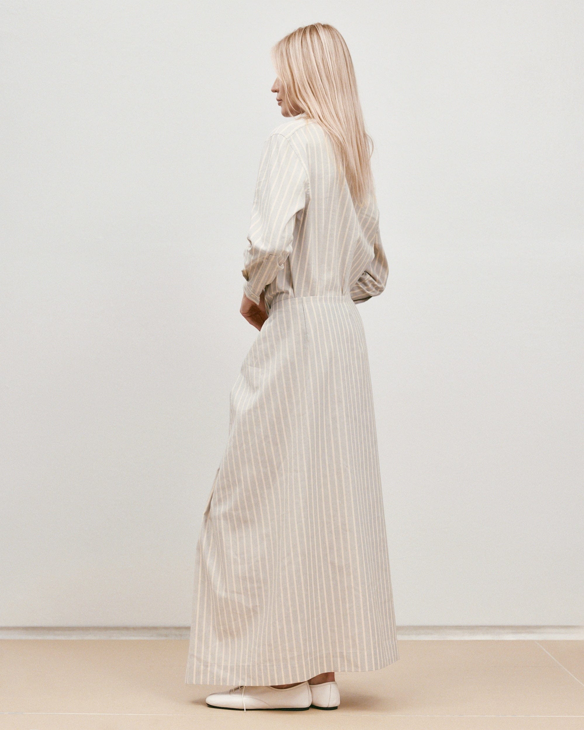 Stripped Skirt made by A.M.G