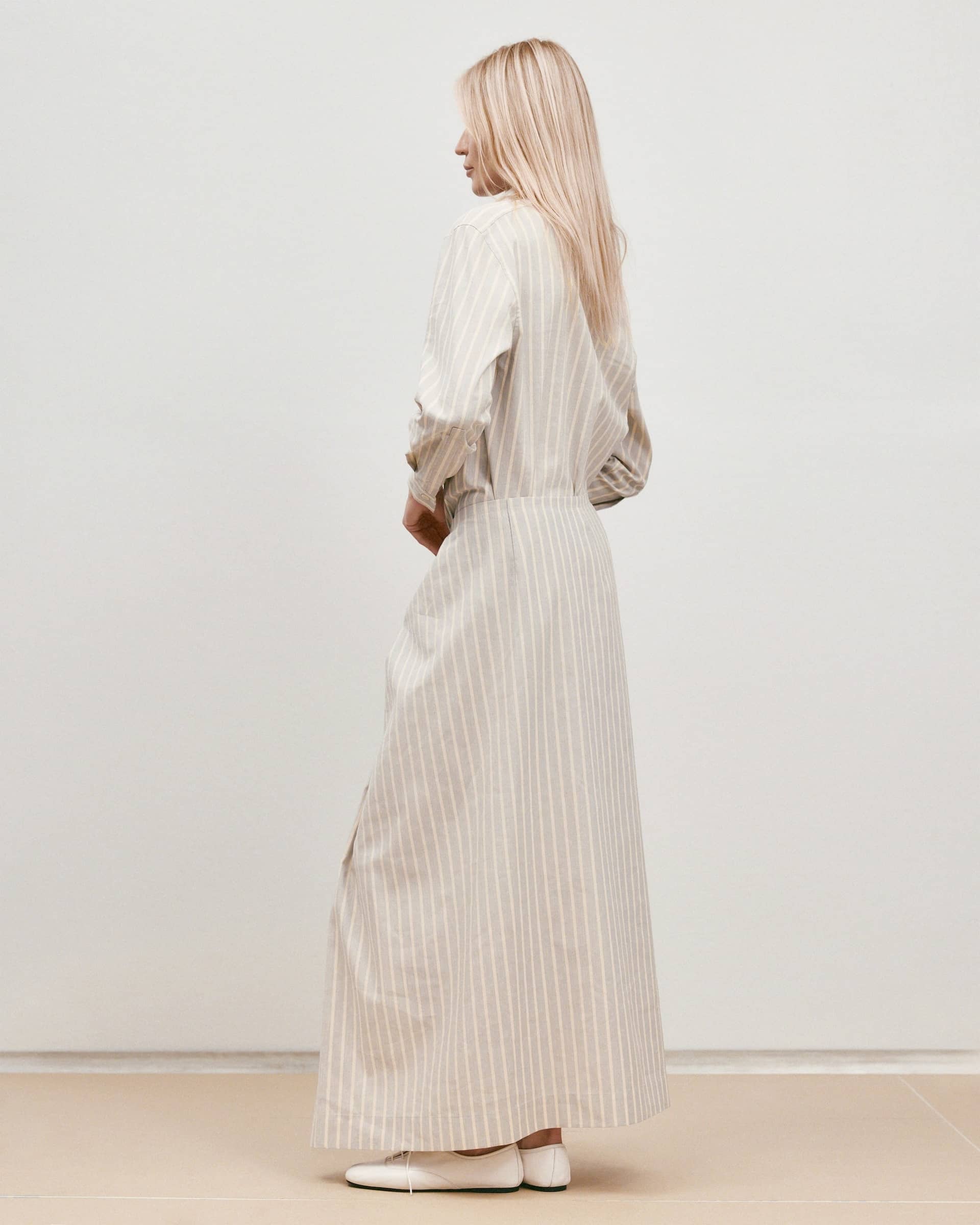 Stripped Skirt made by A.M.G