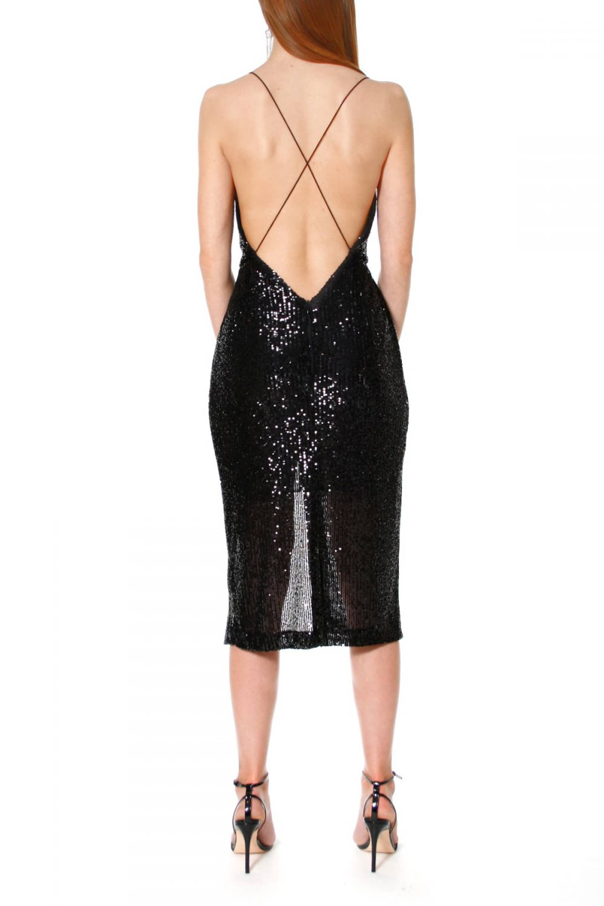 Dress Kim Parisian Night in Black made by HALEWSKI