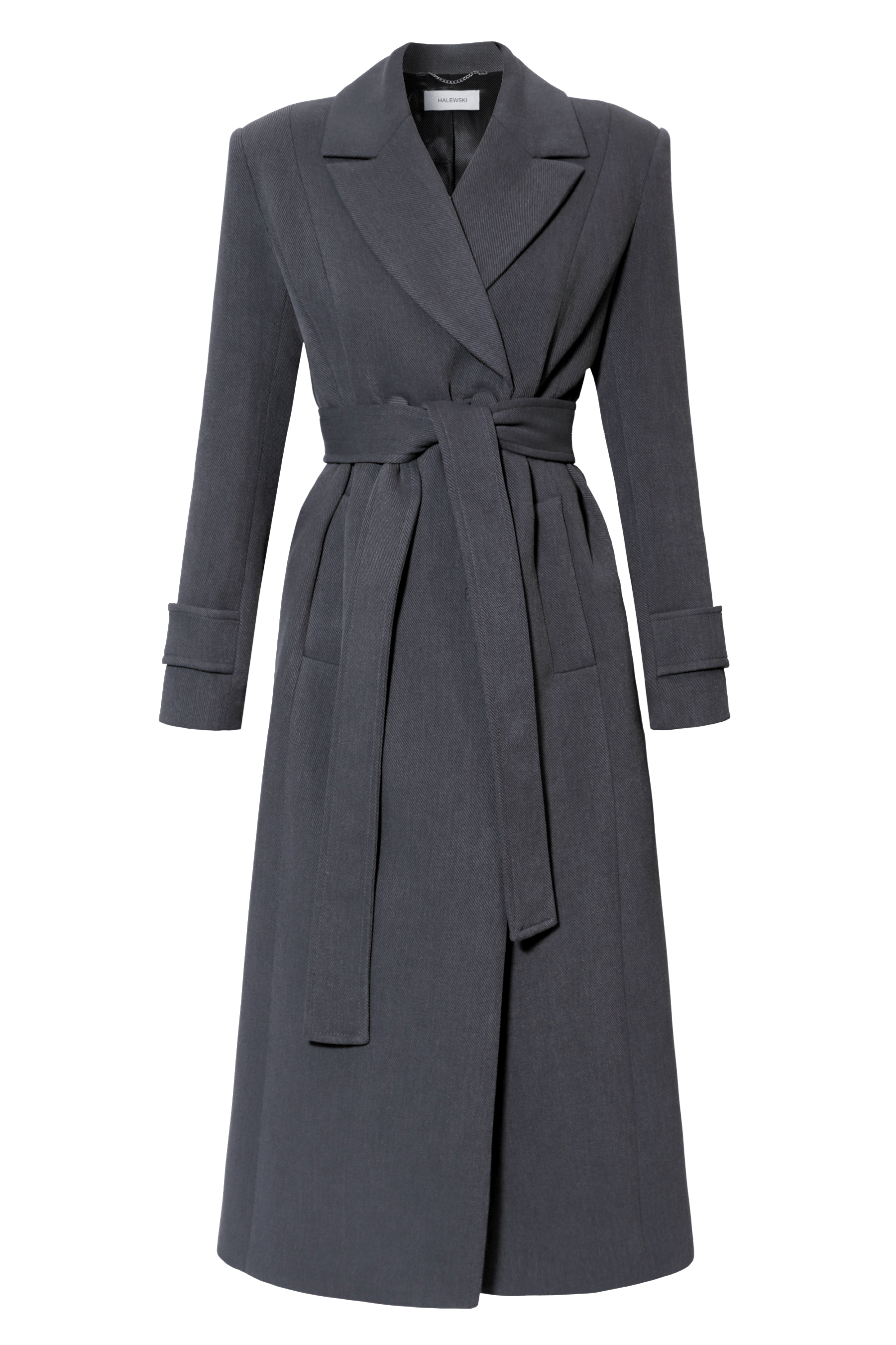Coat Cartney Baltic Grey made by HALEWSKI