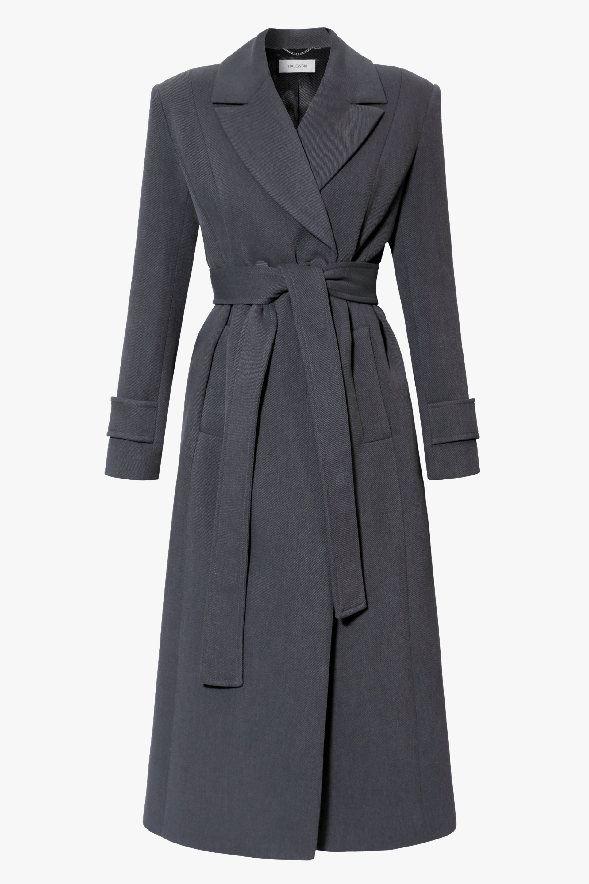 Coat Cartney Baltic Grey made by HALEWSKI