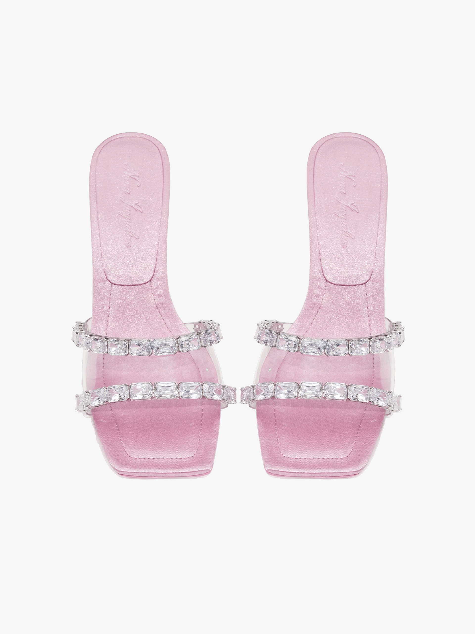 Cassandra Diamond Heels (Pink) made by Nana Jacqueline