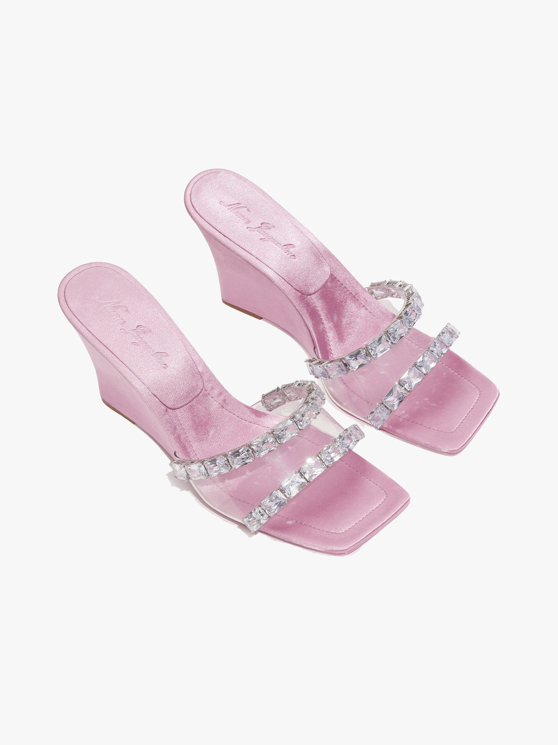 Cassandra Diamond Heels (Pink) made by Nana Jacqueline