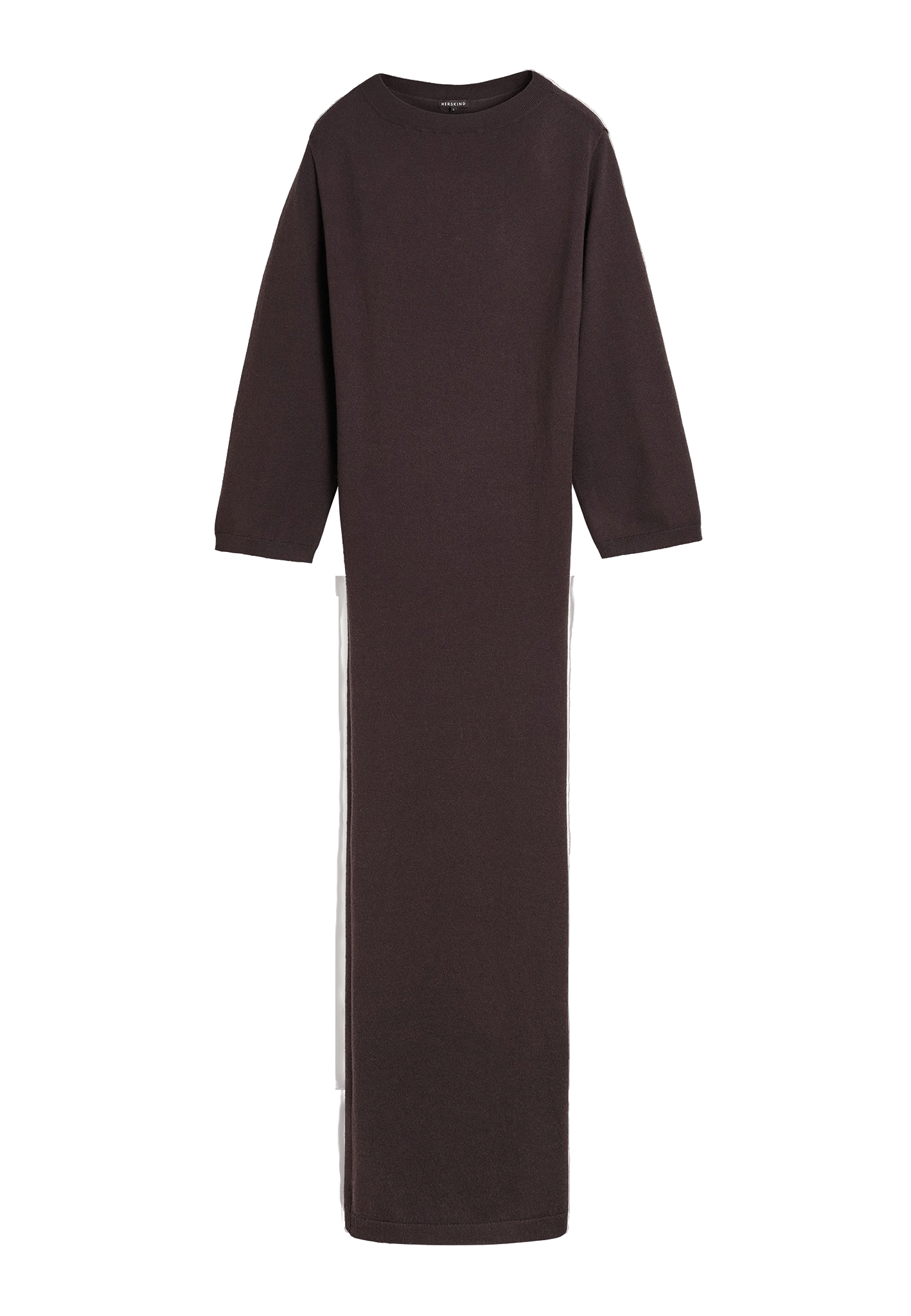 Isabella Knit Dress - Oxblood made by HERSKIND