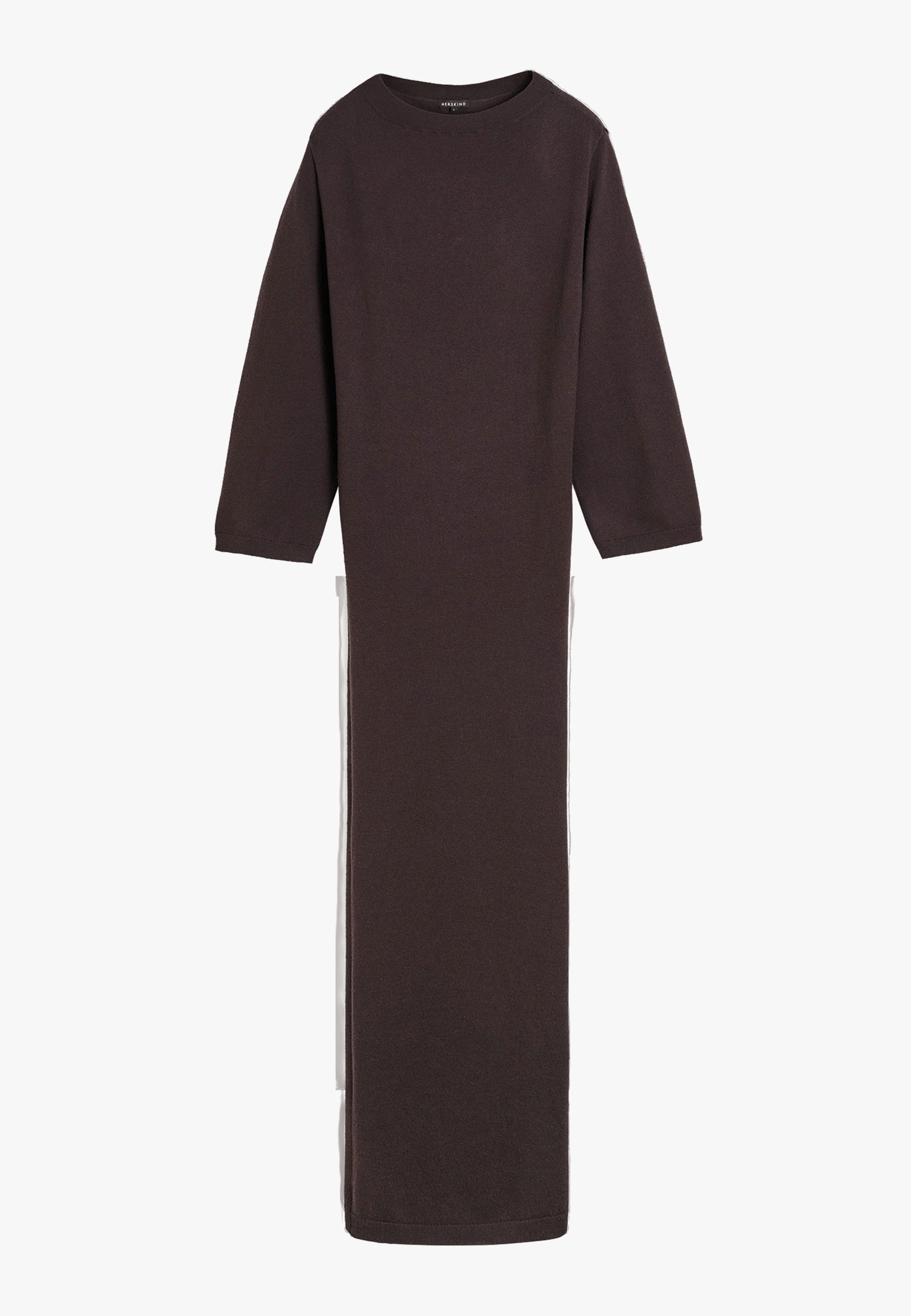 Isabella Knit Dress - Oxblood made by HERSKIND