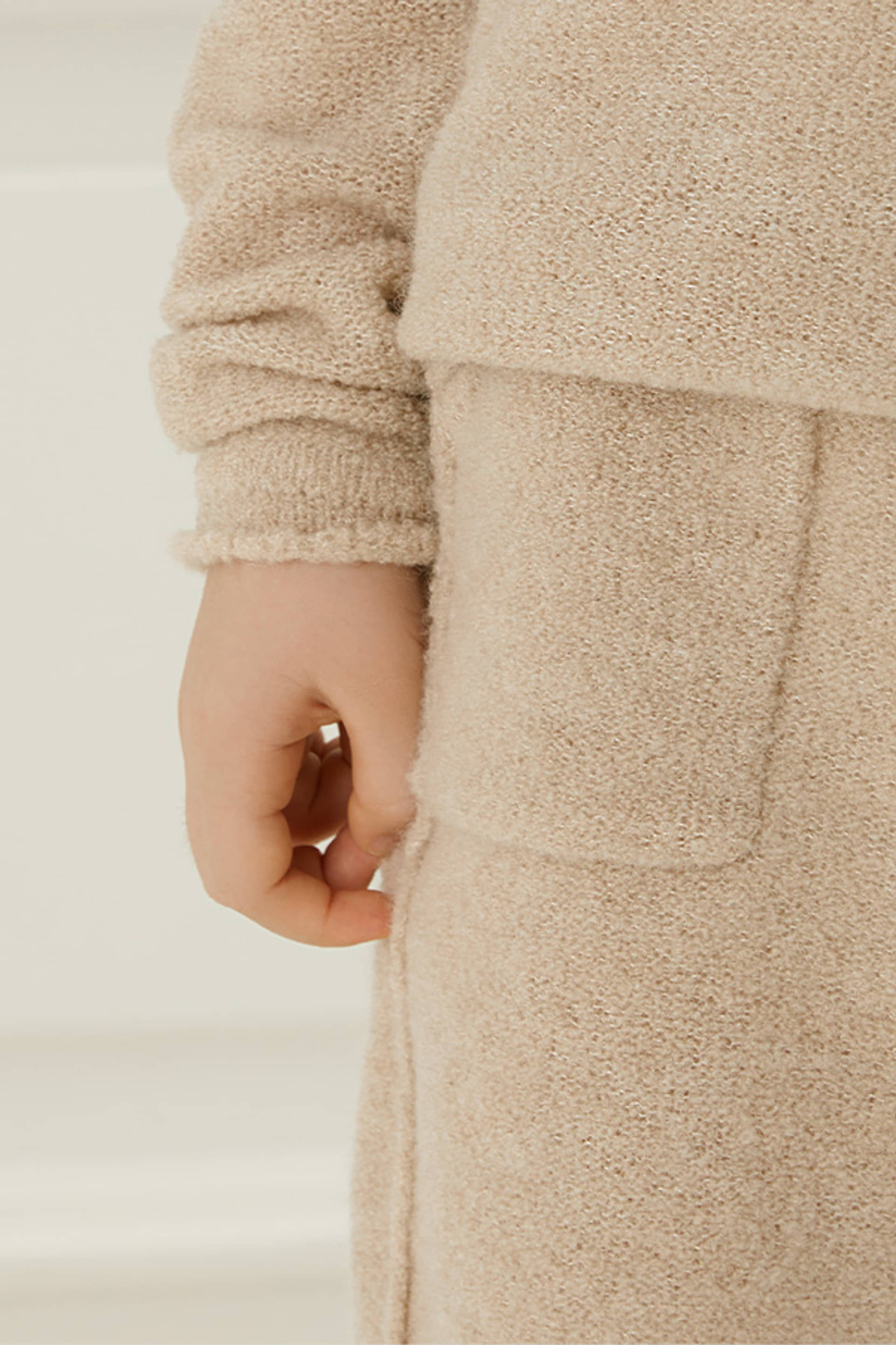 Teddy Kid's Cotton Wool Knit Lounge Set made by MANITO