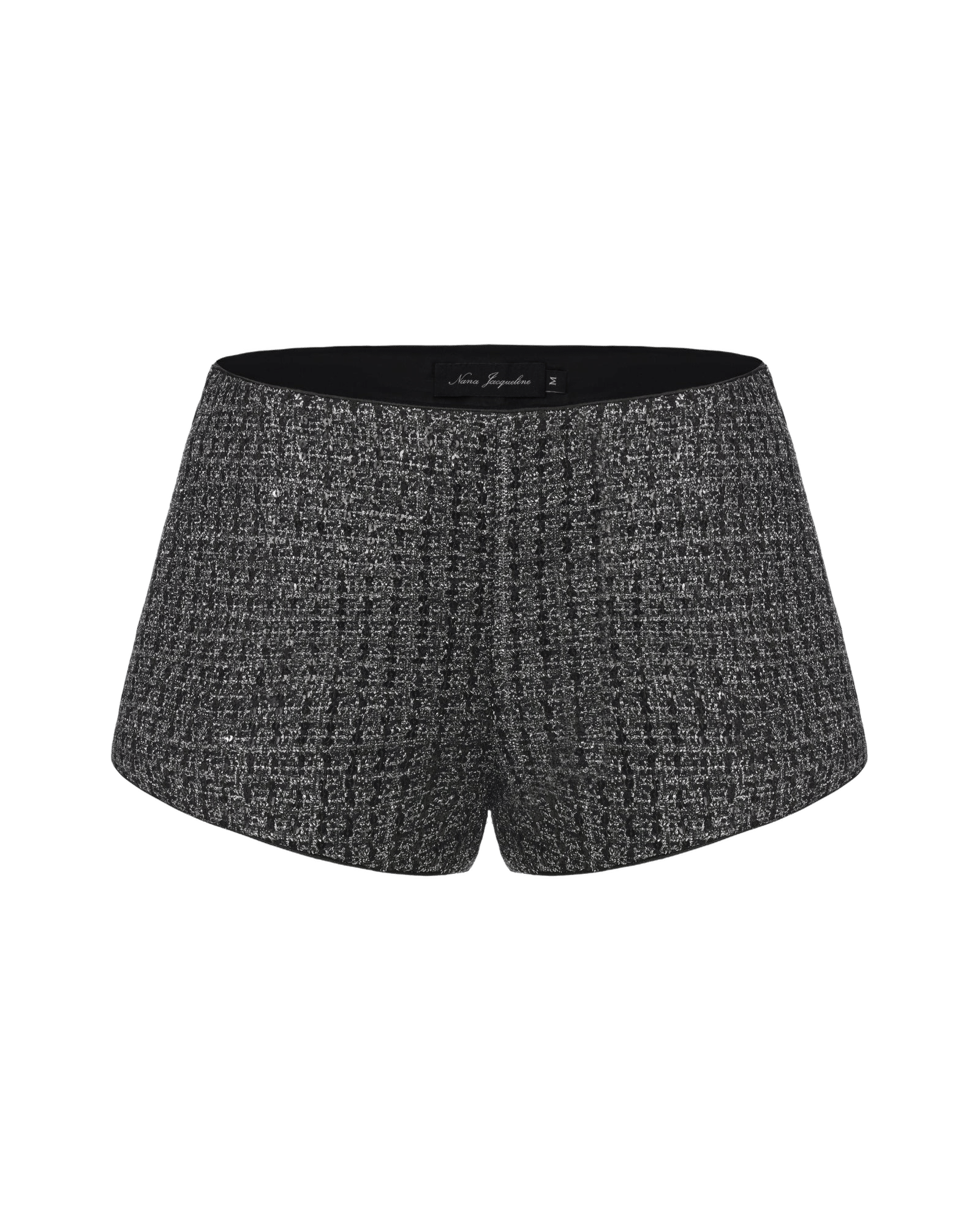 Anabella Shorts (Black & Silver) made by Nana Jacqueline