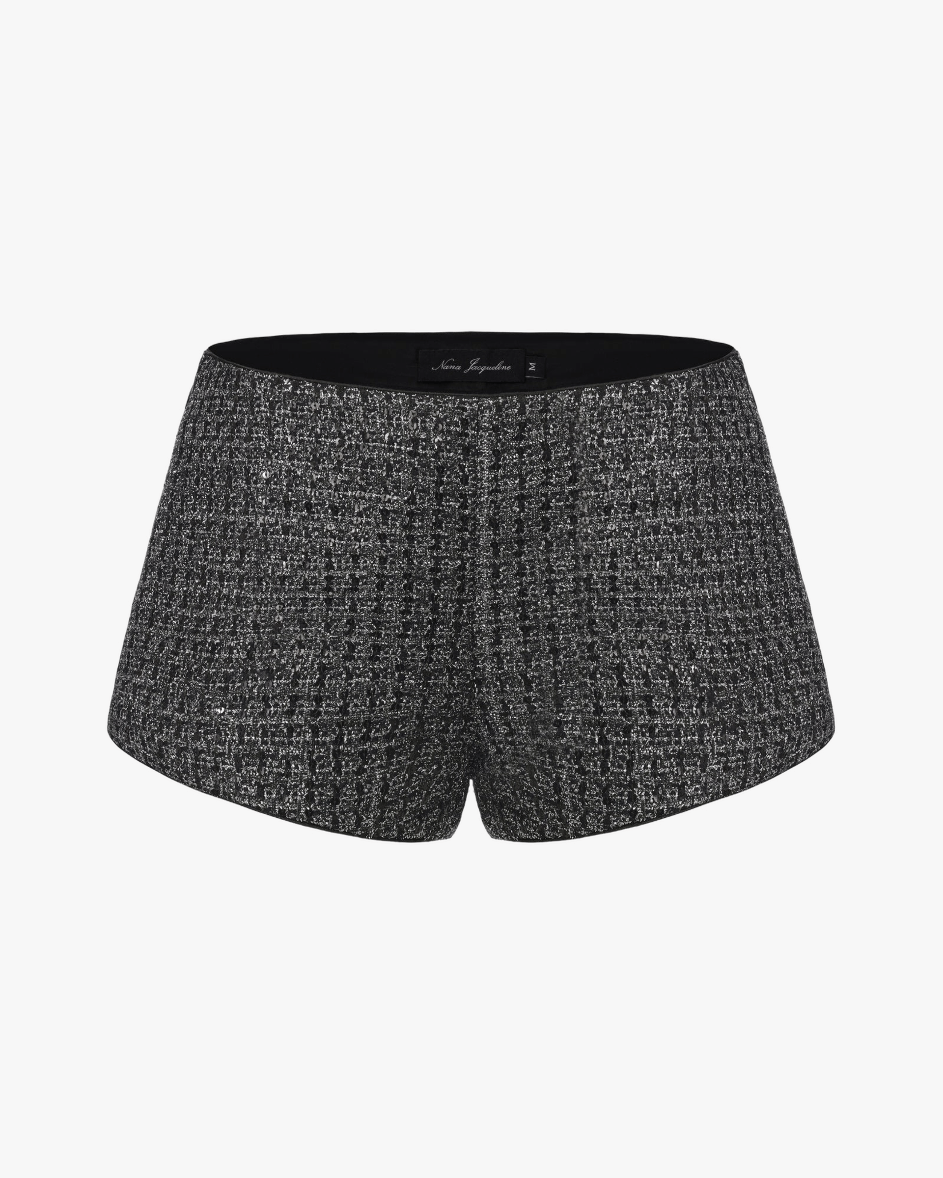 Anabella Shorts (Black & Silver) made by Nana Jacqueline