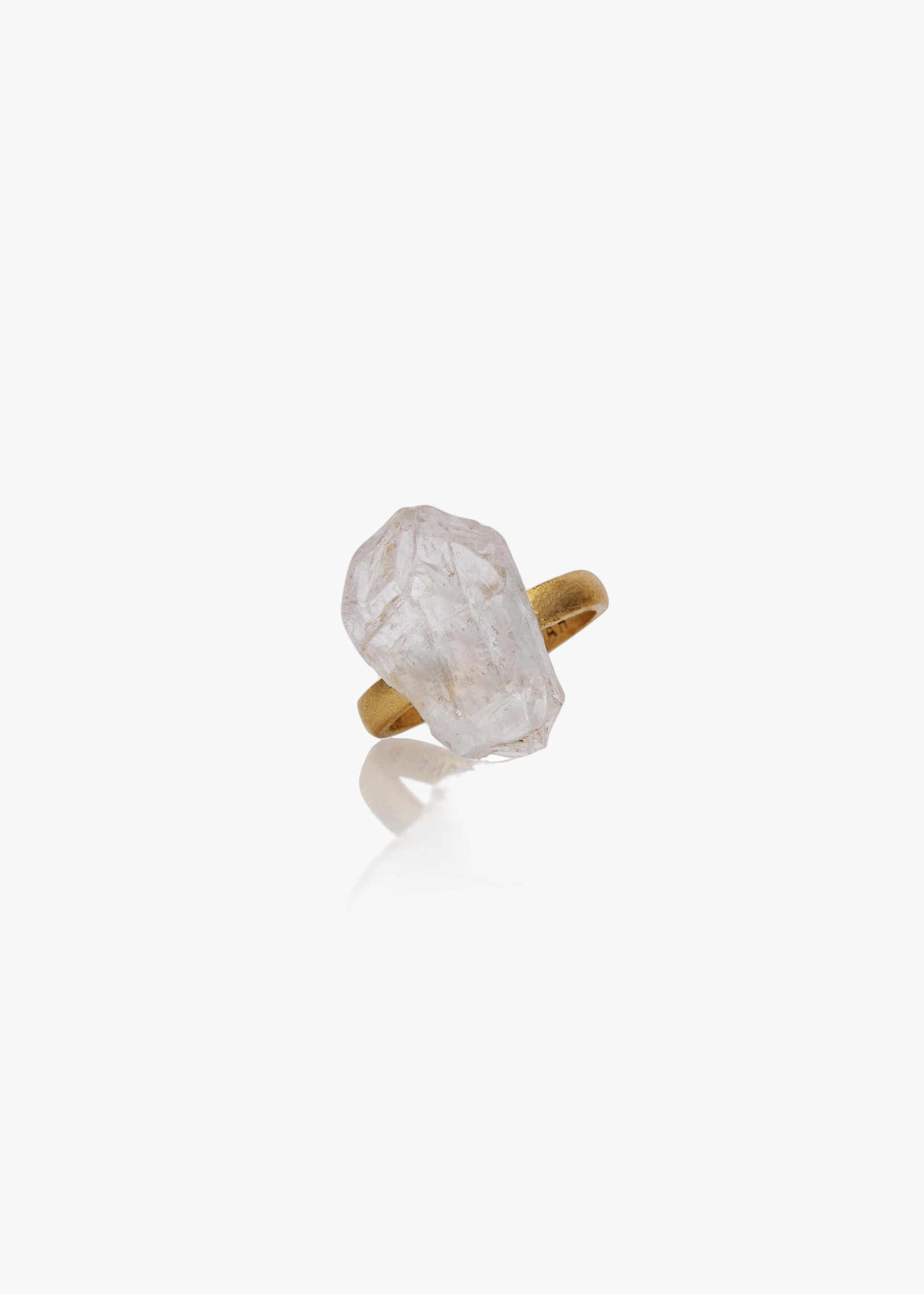 KARR CRYSTAL GEMSTONE RING made by Andrea Iyamah