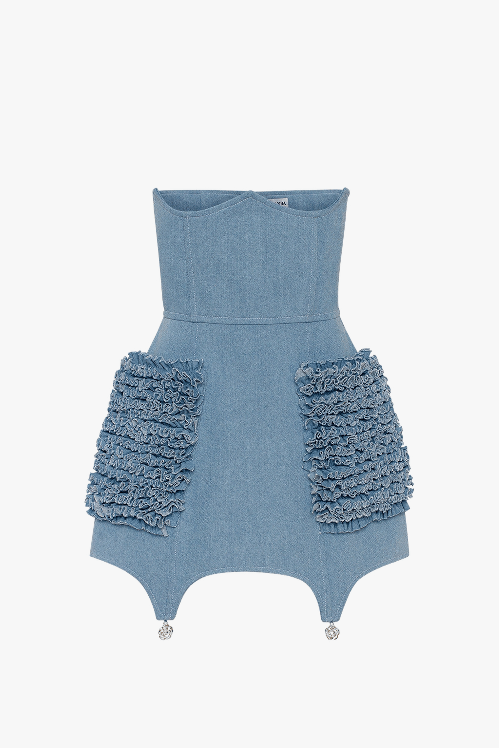 Denim Corset Skirt made by Guranda