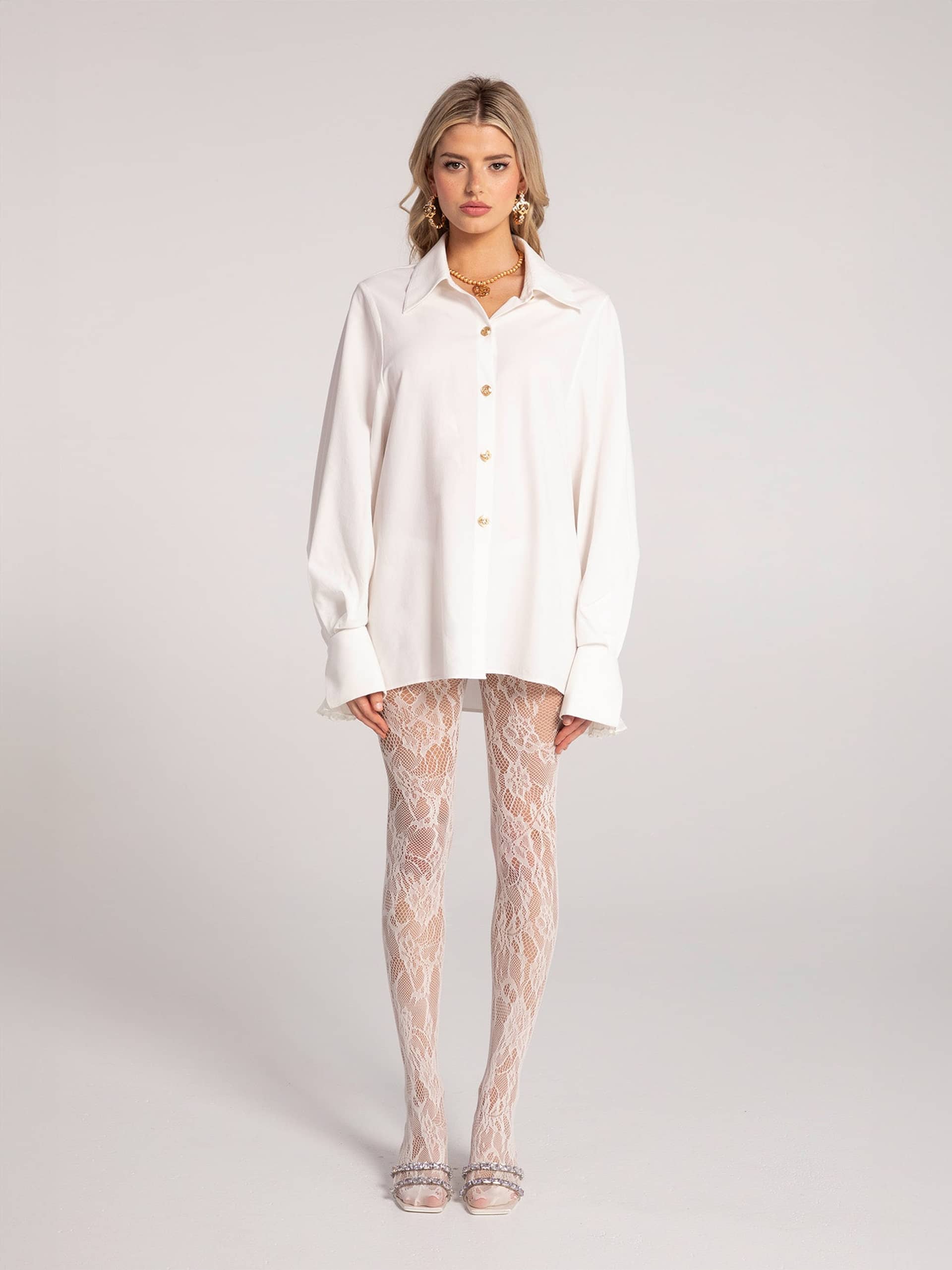 Remi Top (White) made by Nana Jacqueline