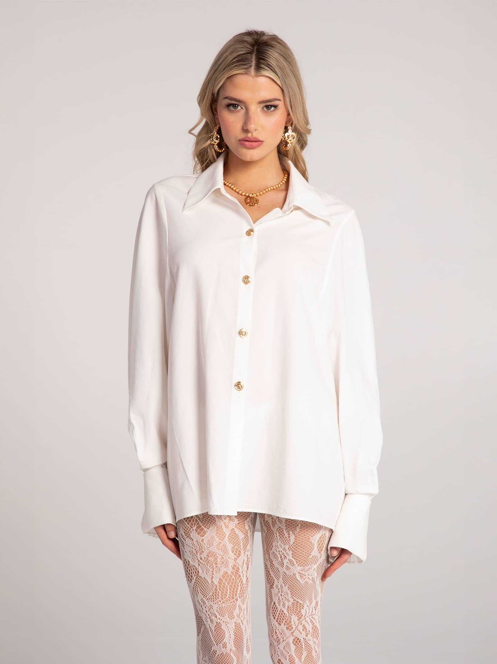 Remi Top (White) made by Nana Jacqueline