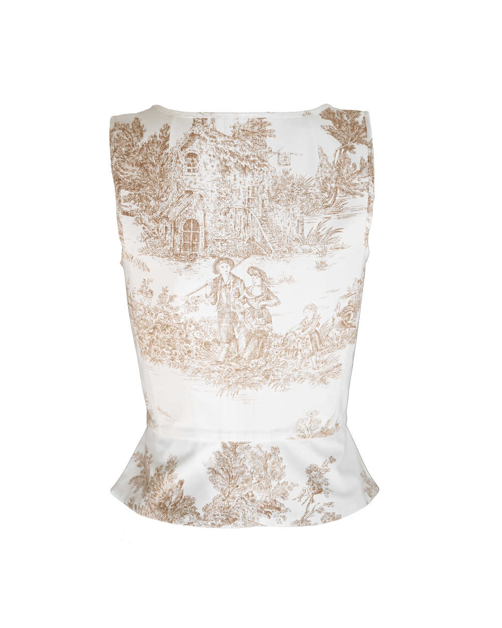 JOUY PEPLUM CORSET made by Alice Pons Milano