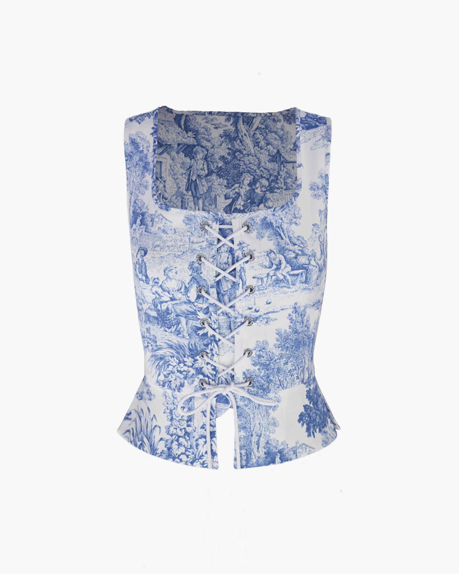 JOUY PEPLUM CORSET made by Alice Pons Milano