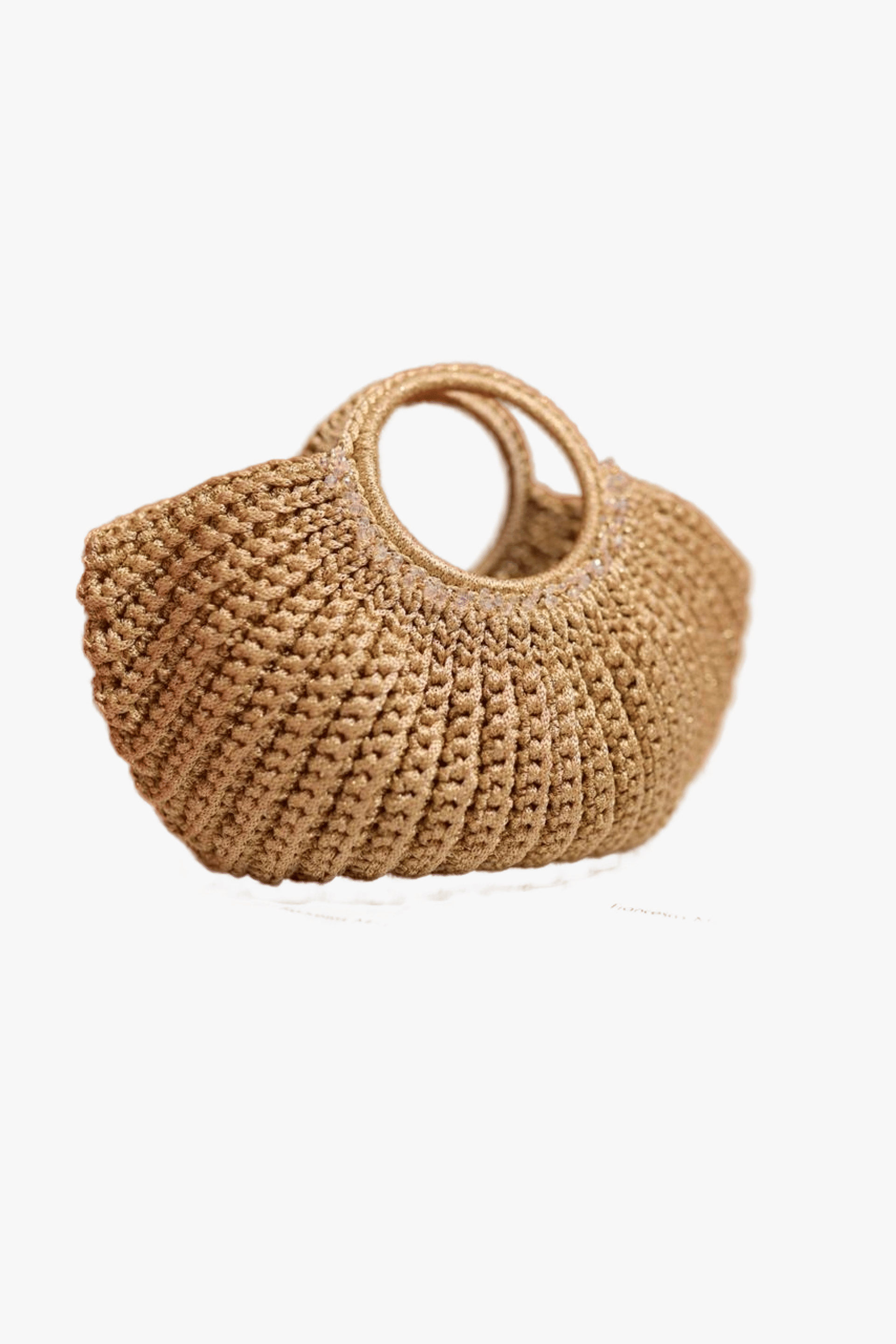 Gold Handmade Bag made by Francesca Miranda