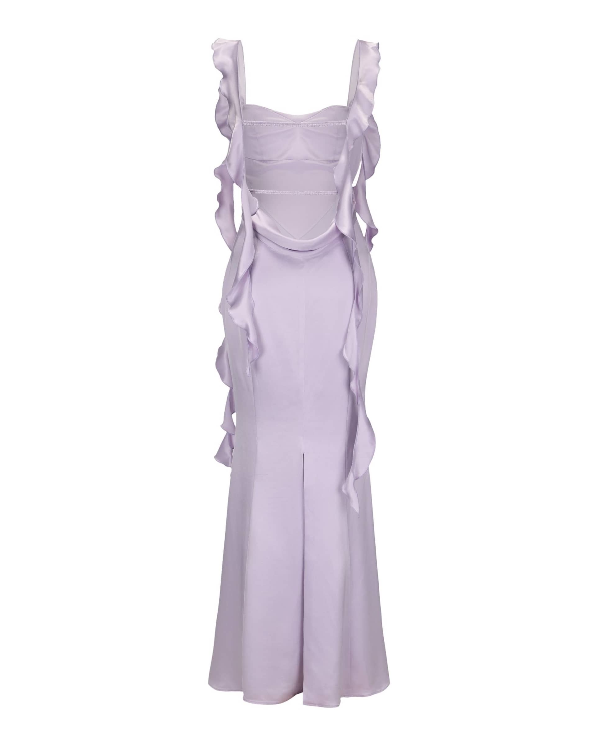 Caroline Dress (Purple) made by Nana Jacqueline