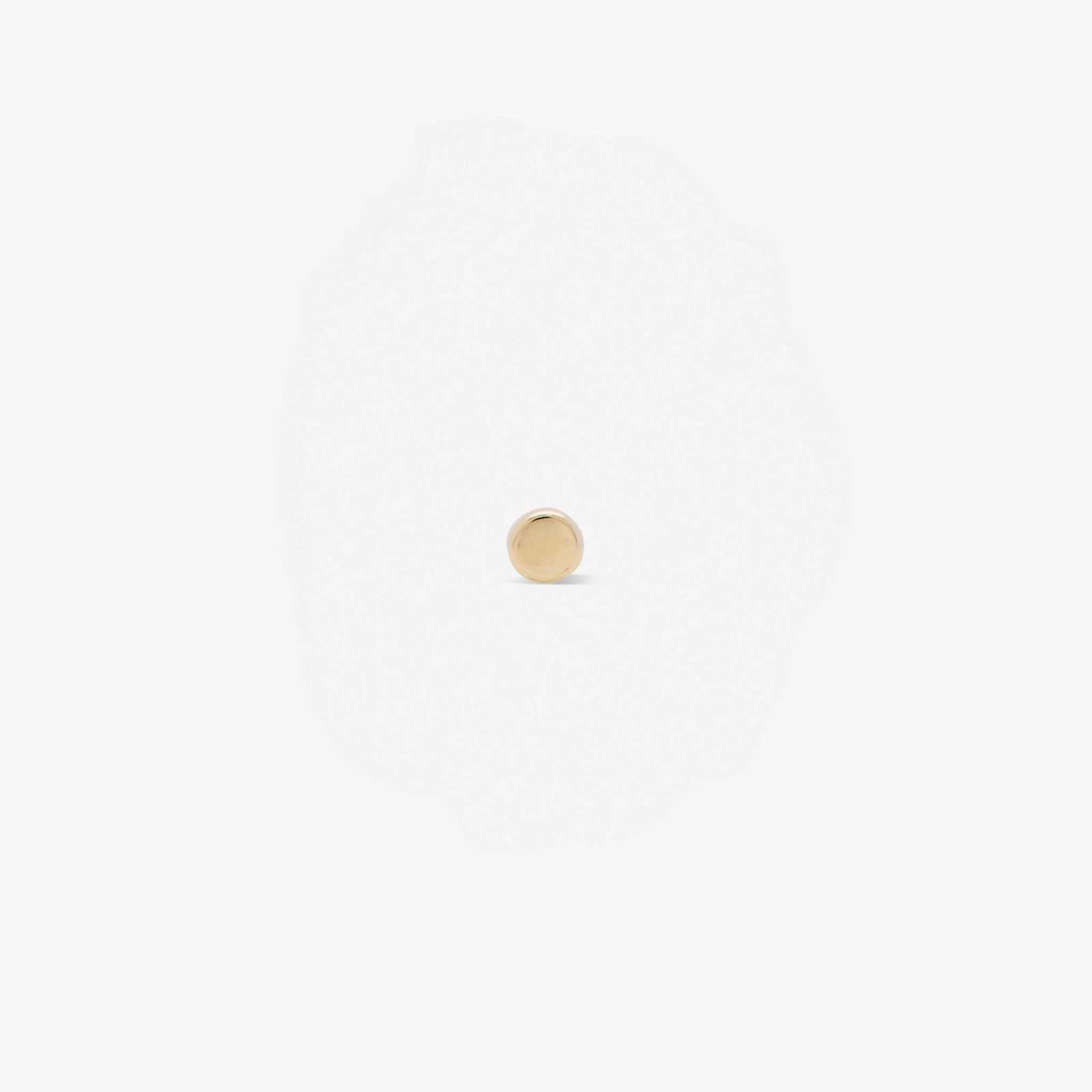 FULL MOON LABRET - YELLOW GOLD made by ENNUI