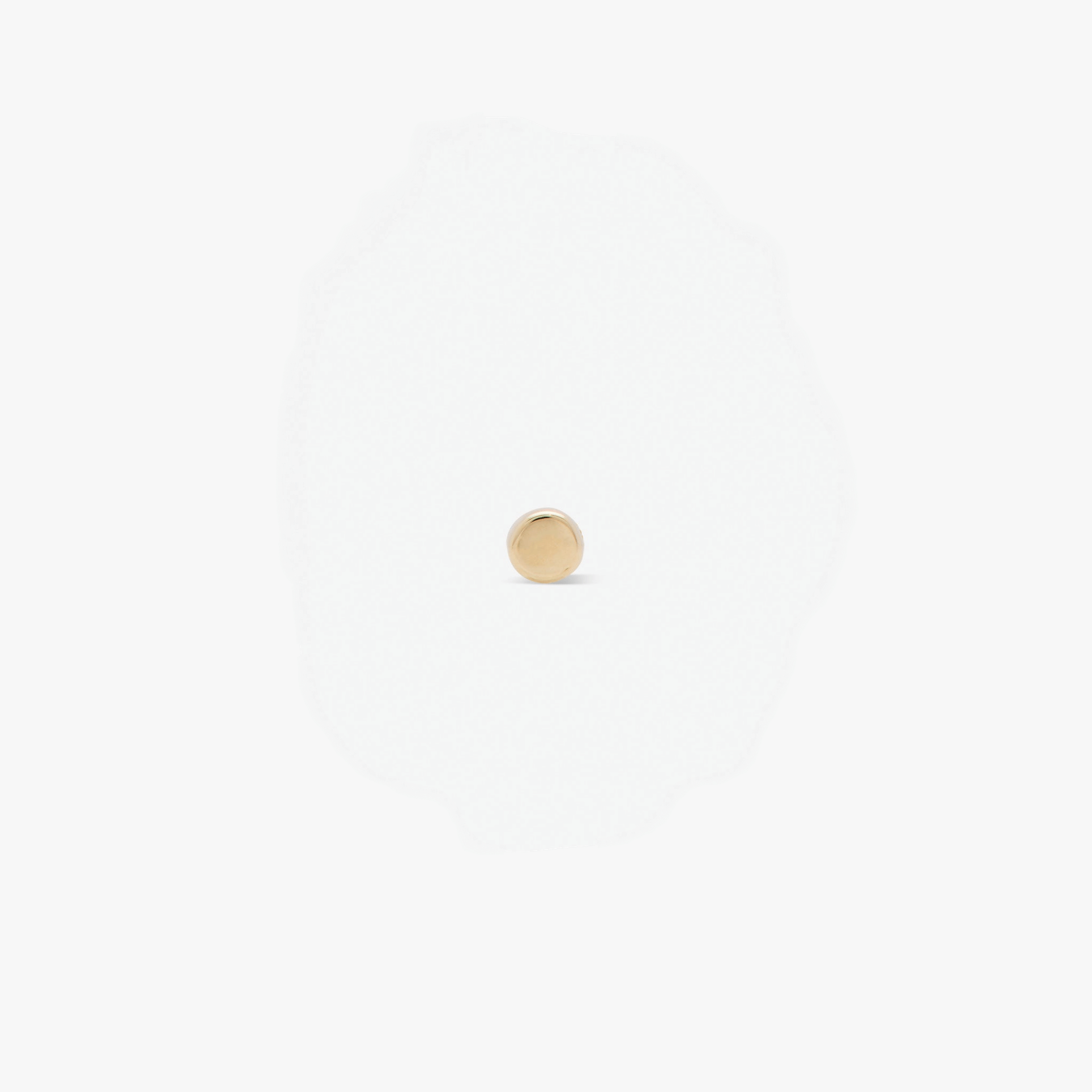 FULL MOON LABRET - YELLOW GOLD made by ENNUI