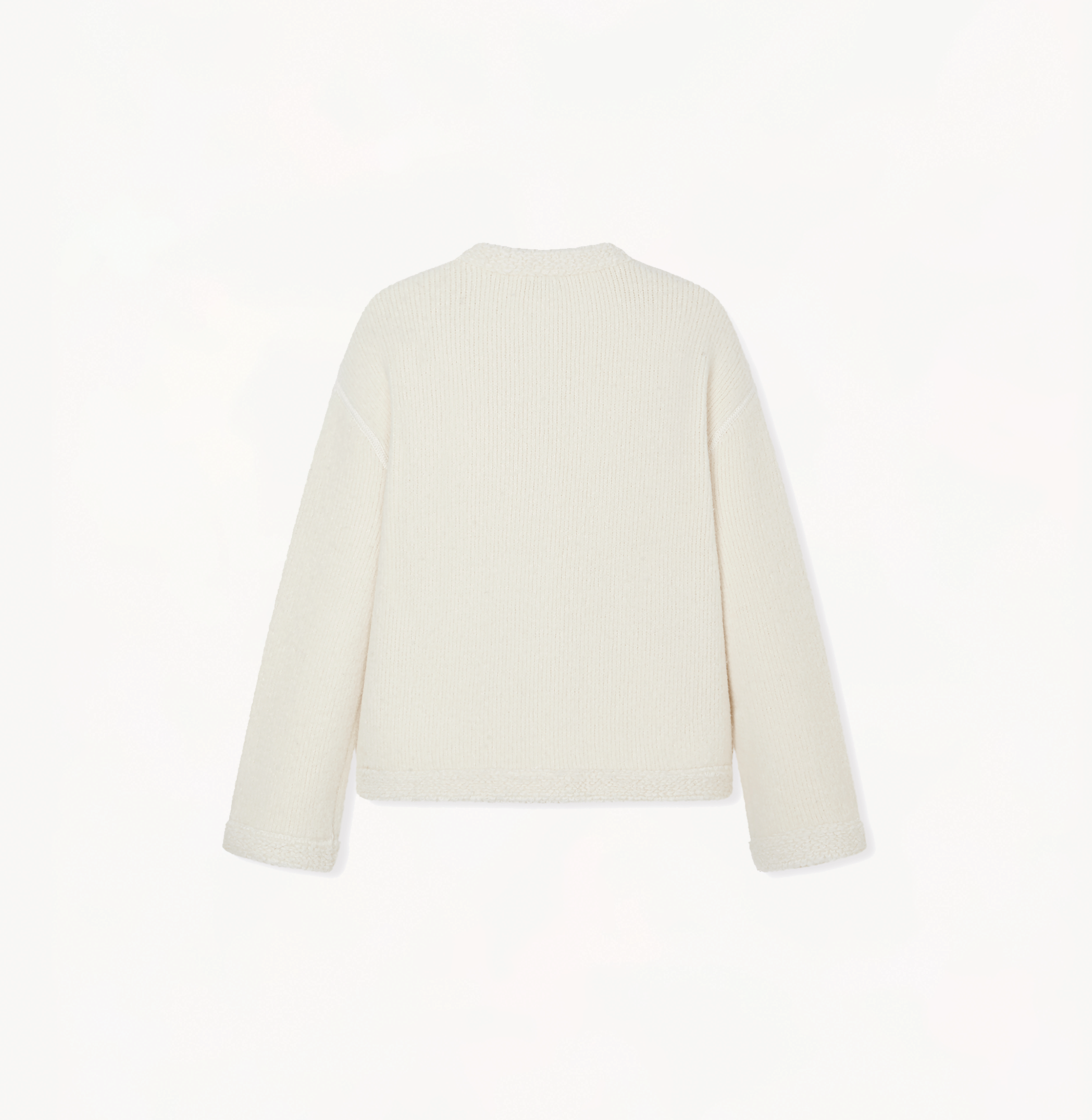 TEDDY BOUCLÉ MANDARIN JACKET made by CRUSH Collection