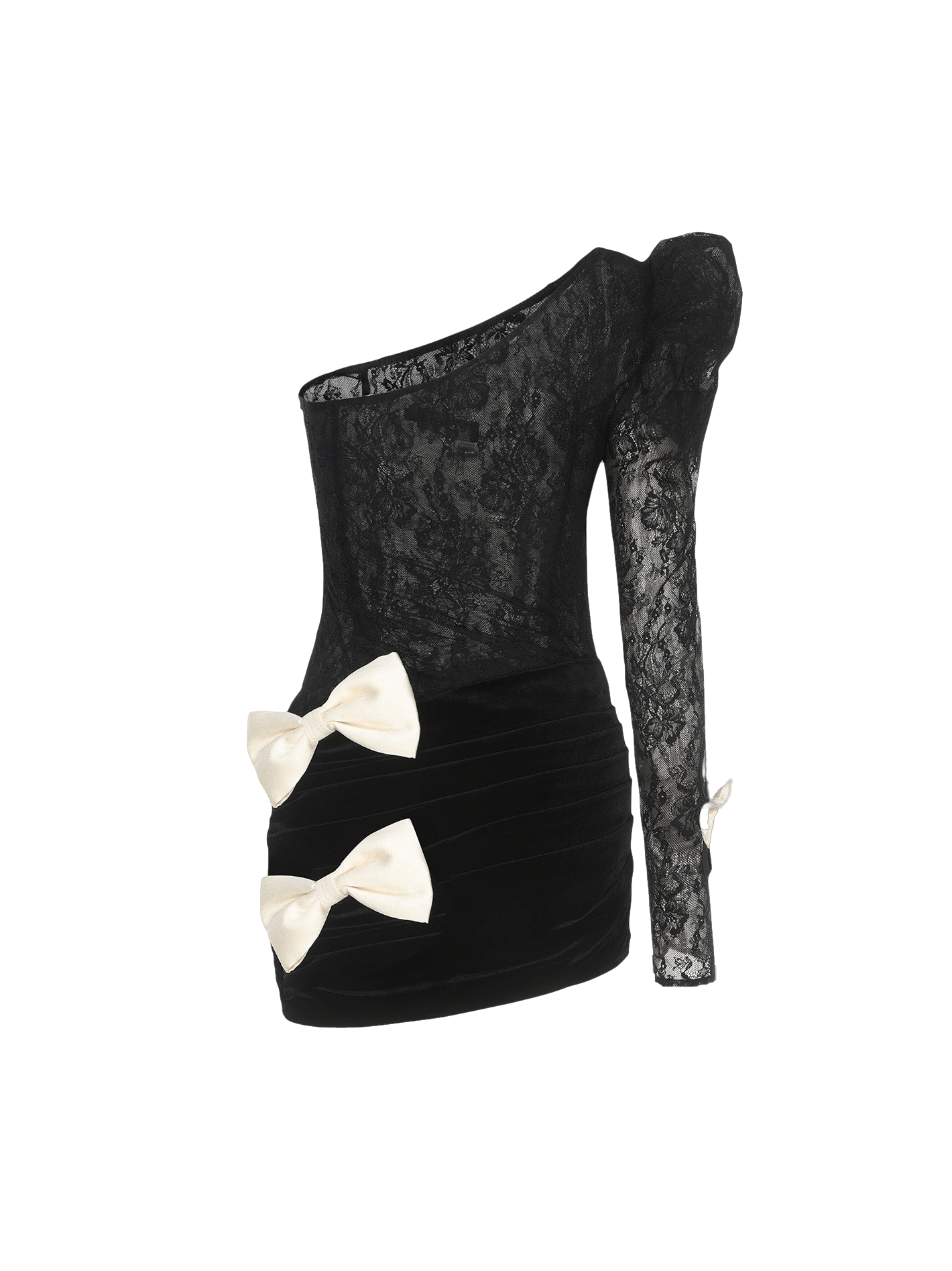 Wilma Velvet Dress (Black) made by Nana Jacqueline