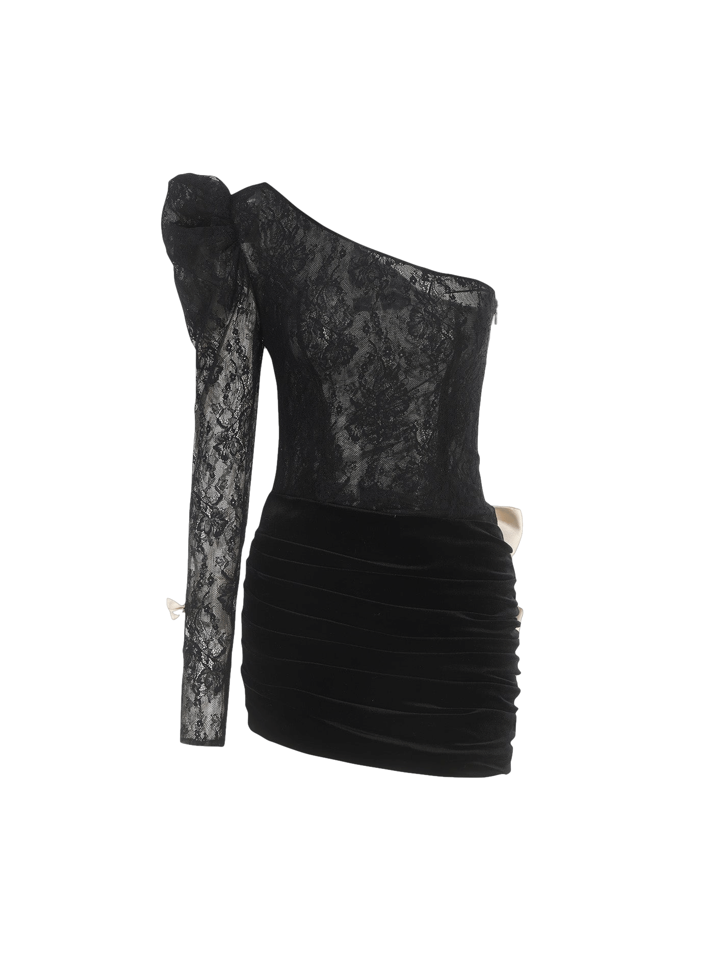 Wilma Velvet Dress (Black) made by Nana Jacqueline