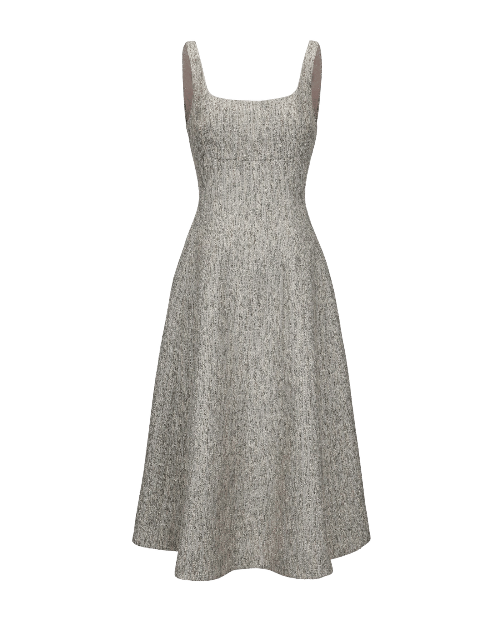 Josephine Dress (Gray) made by Nana Jacqueline