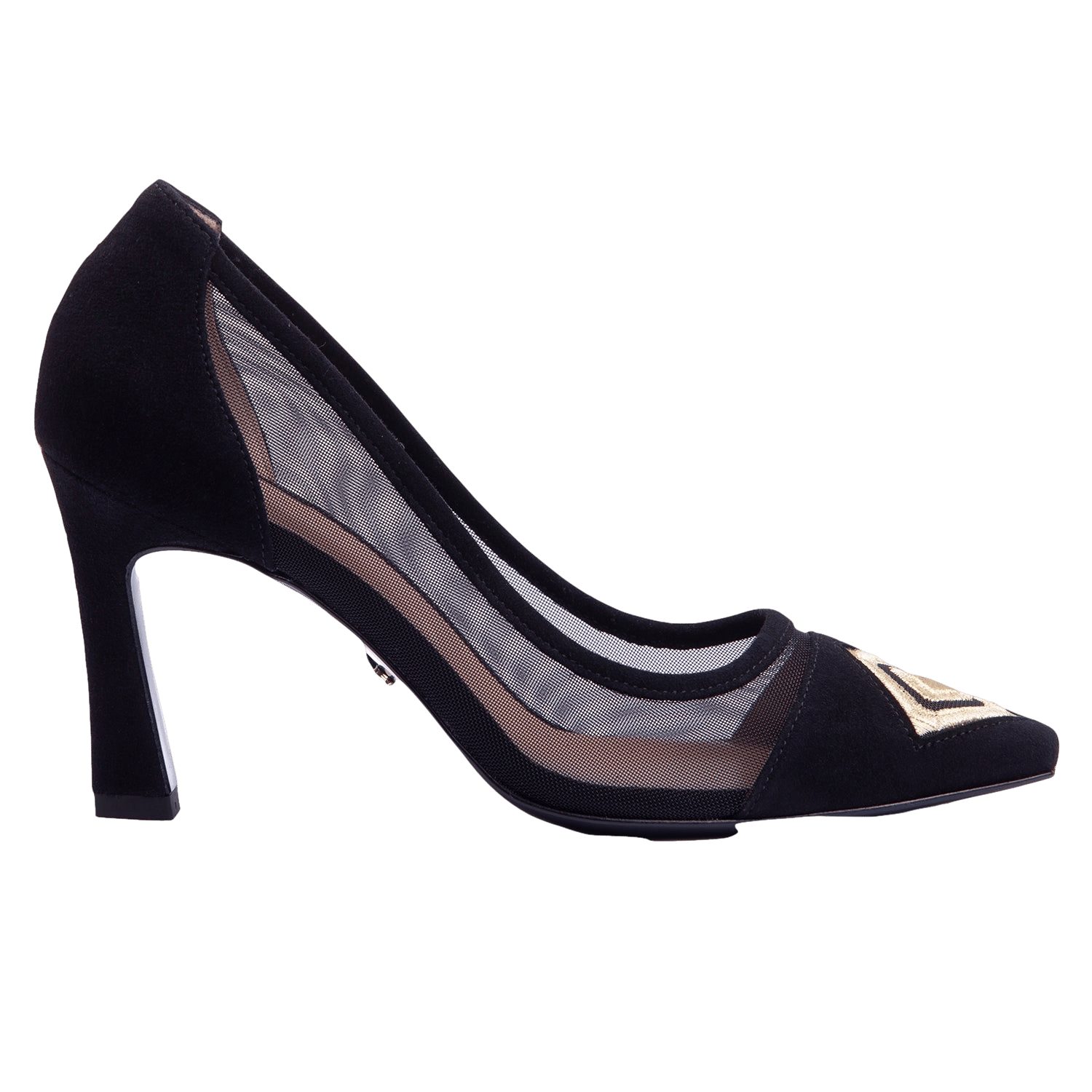 Diamond Pump Mesh 85 Black in Black made by ATANA