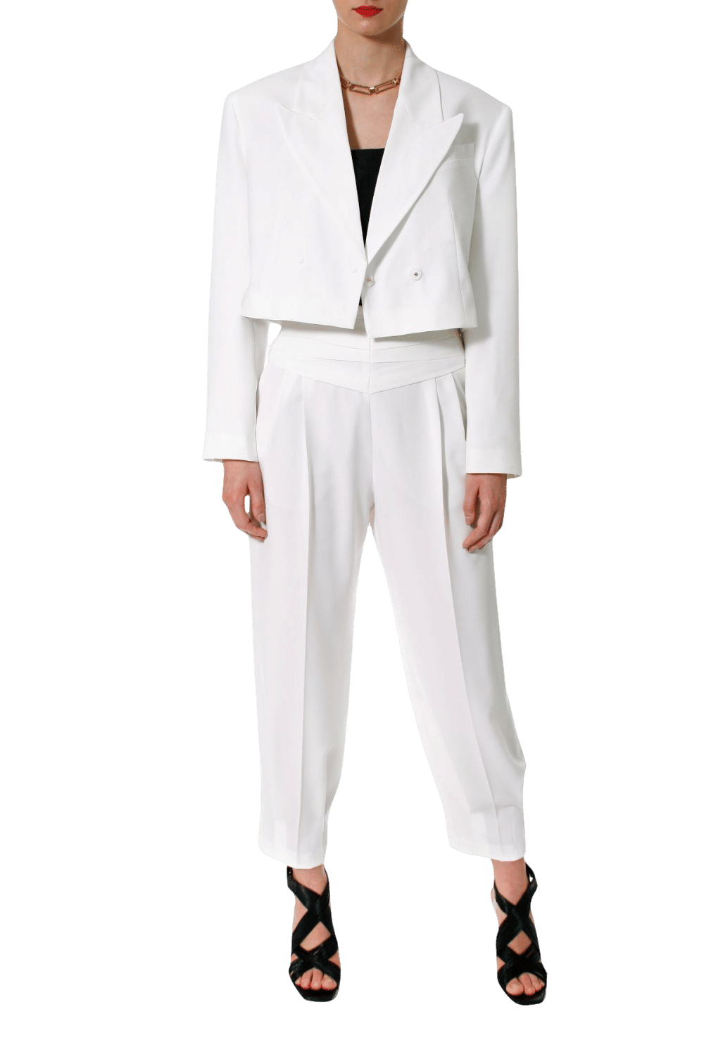 Blazer Giorgia Vanilla Ice in White made by HALEWSKI