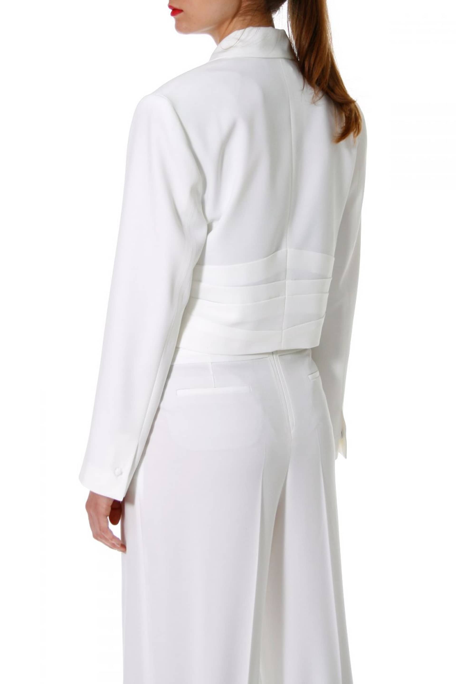 Blazer Giorgia Vanilla Ice in White made by HALEWSKI