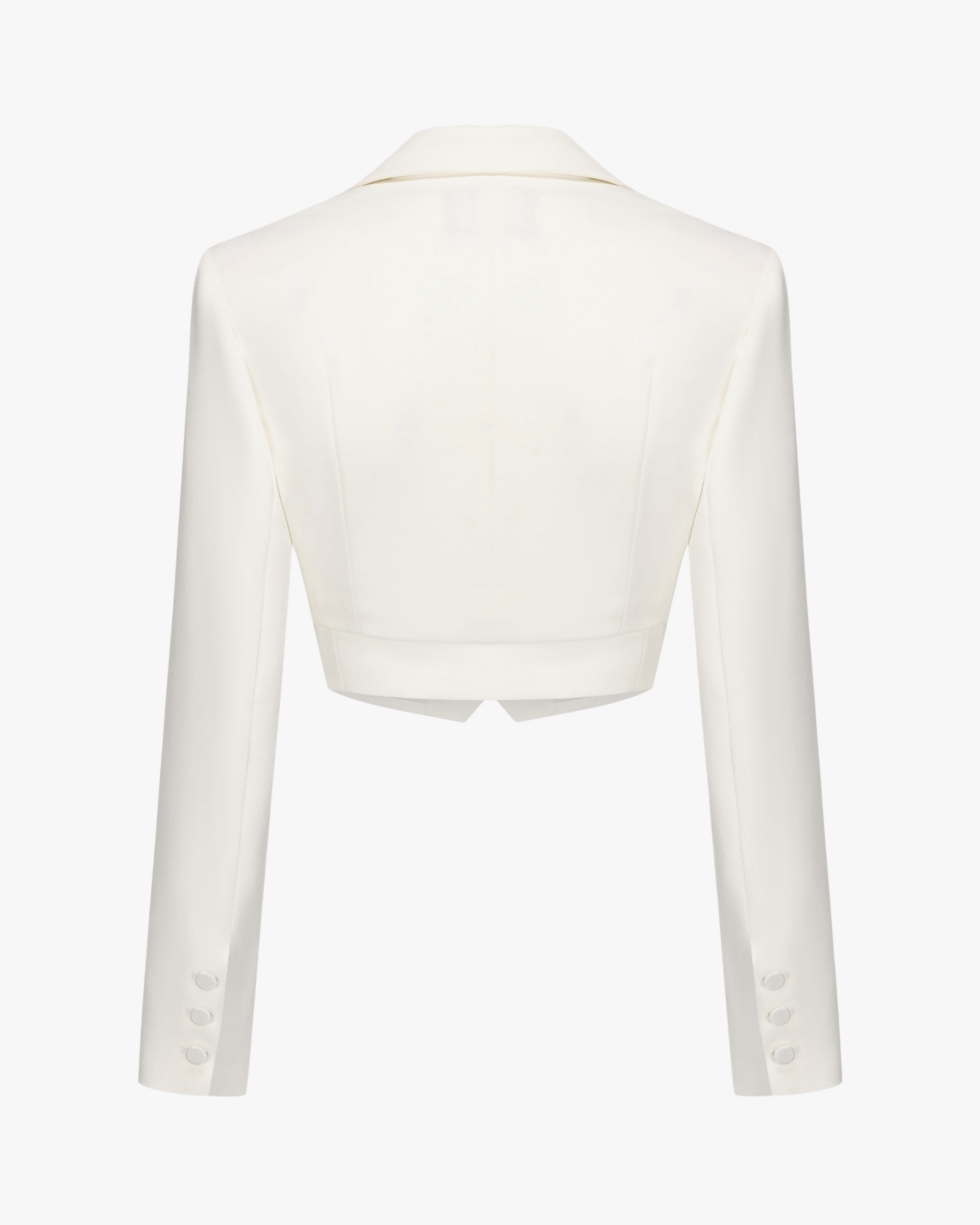 Bridget Suit Jacket (White) made by Nana Jacqueline