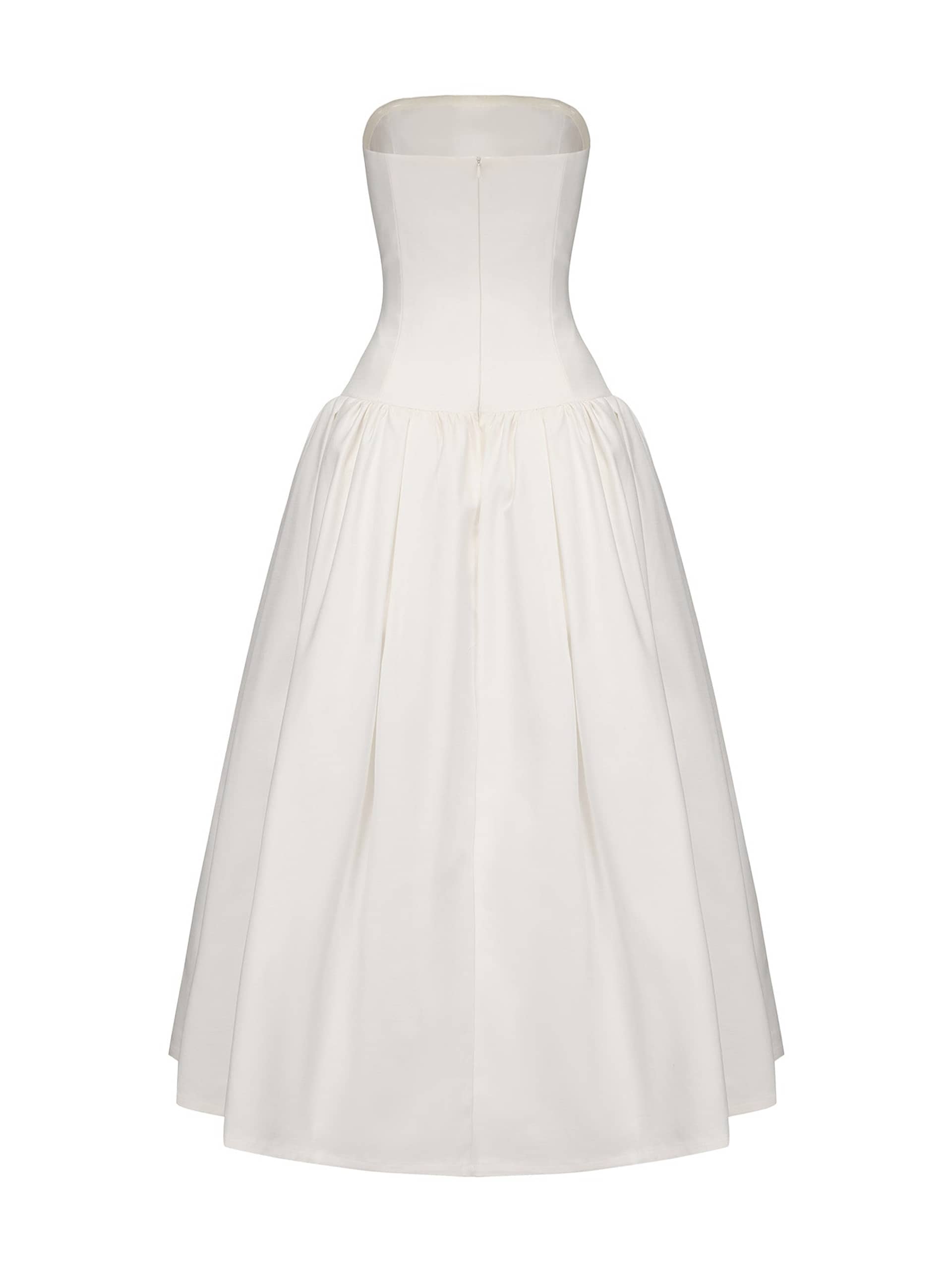 Brittany Dress (White) made by Nana Jacqueline