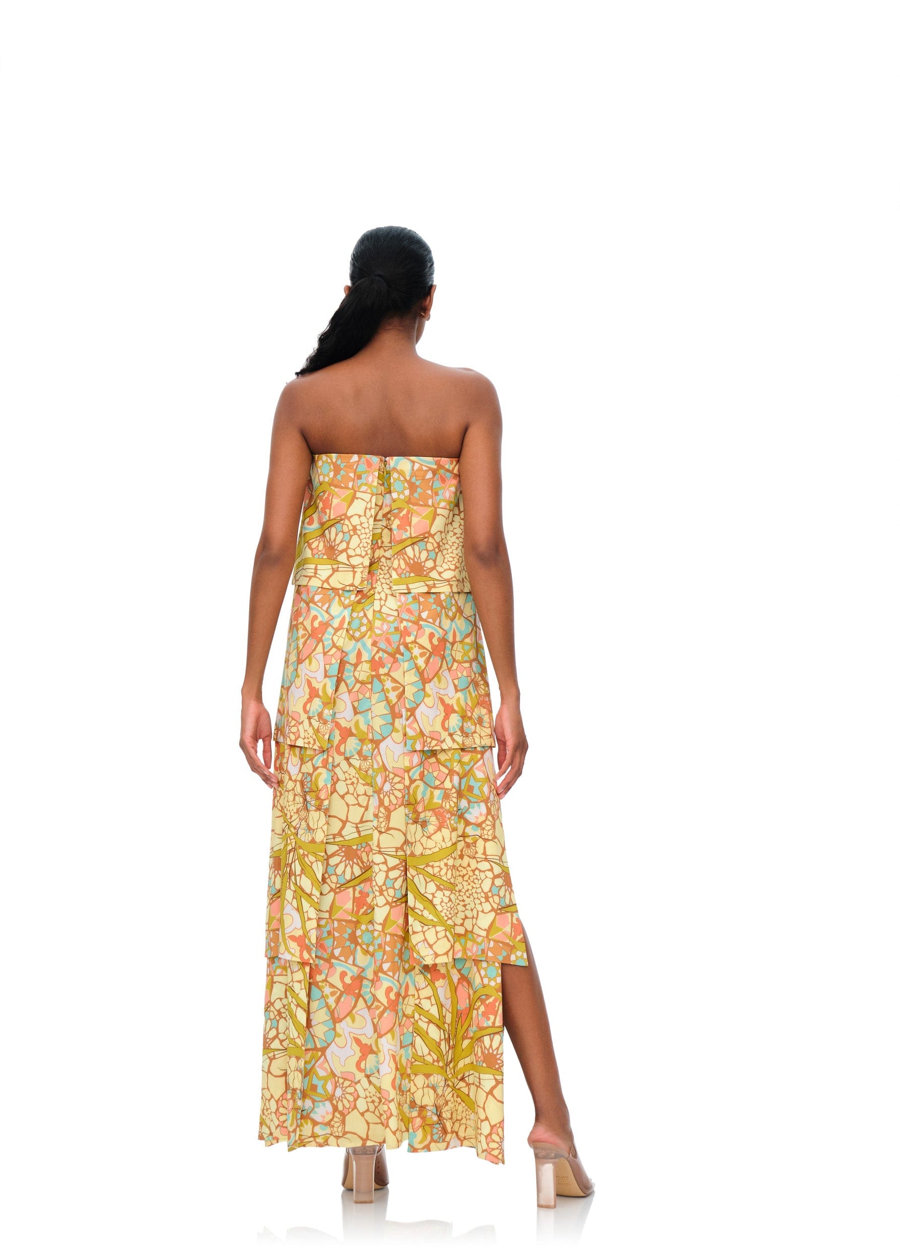 STRATA MAXI DRESS - ILIA PRINT made by Andrea Iyamah